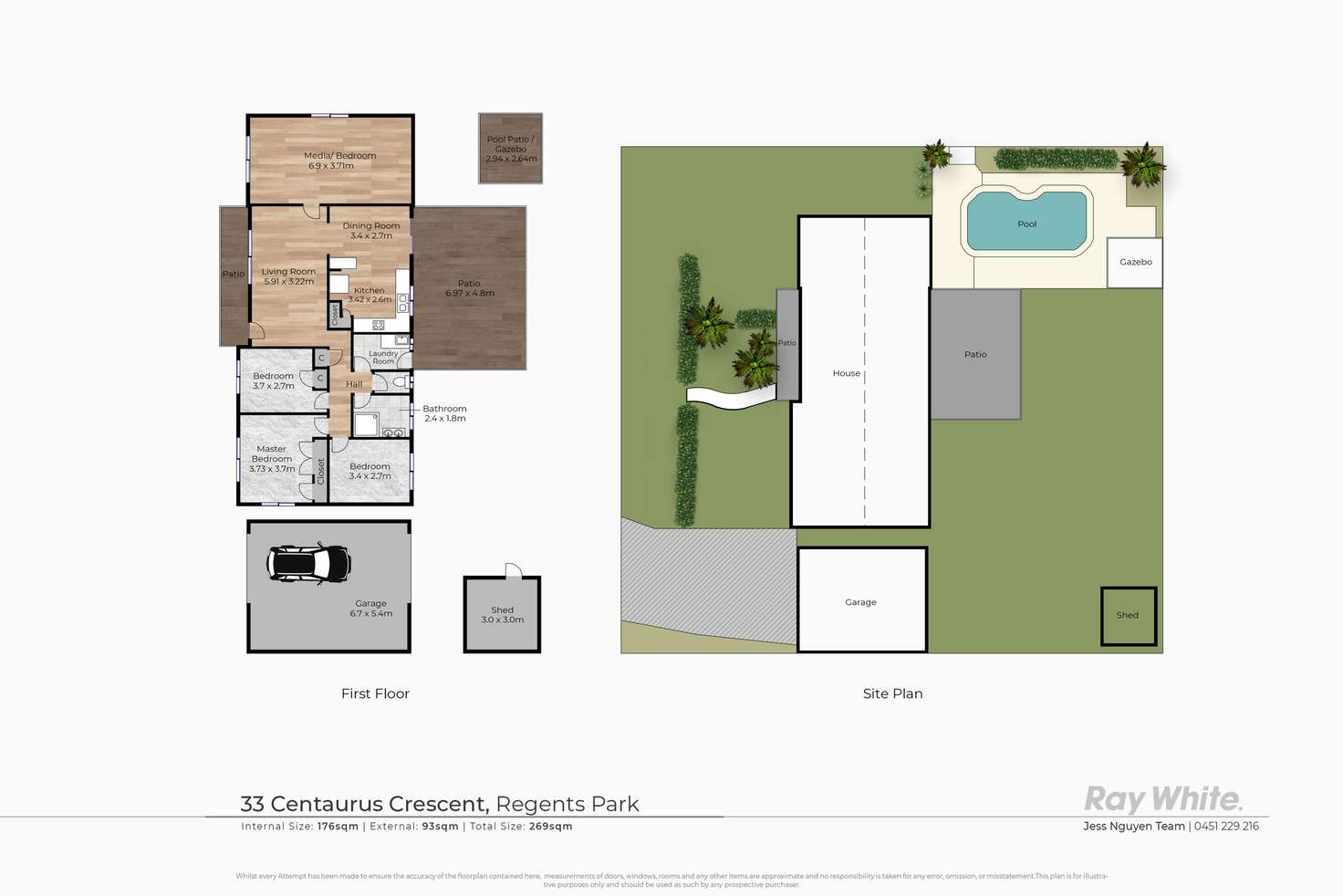 Floorplan of Homely house listing, 33 Centaurus Crescent, Regents Park QLD 4118