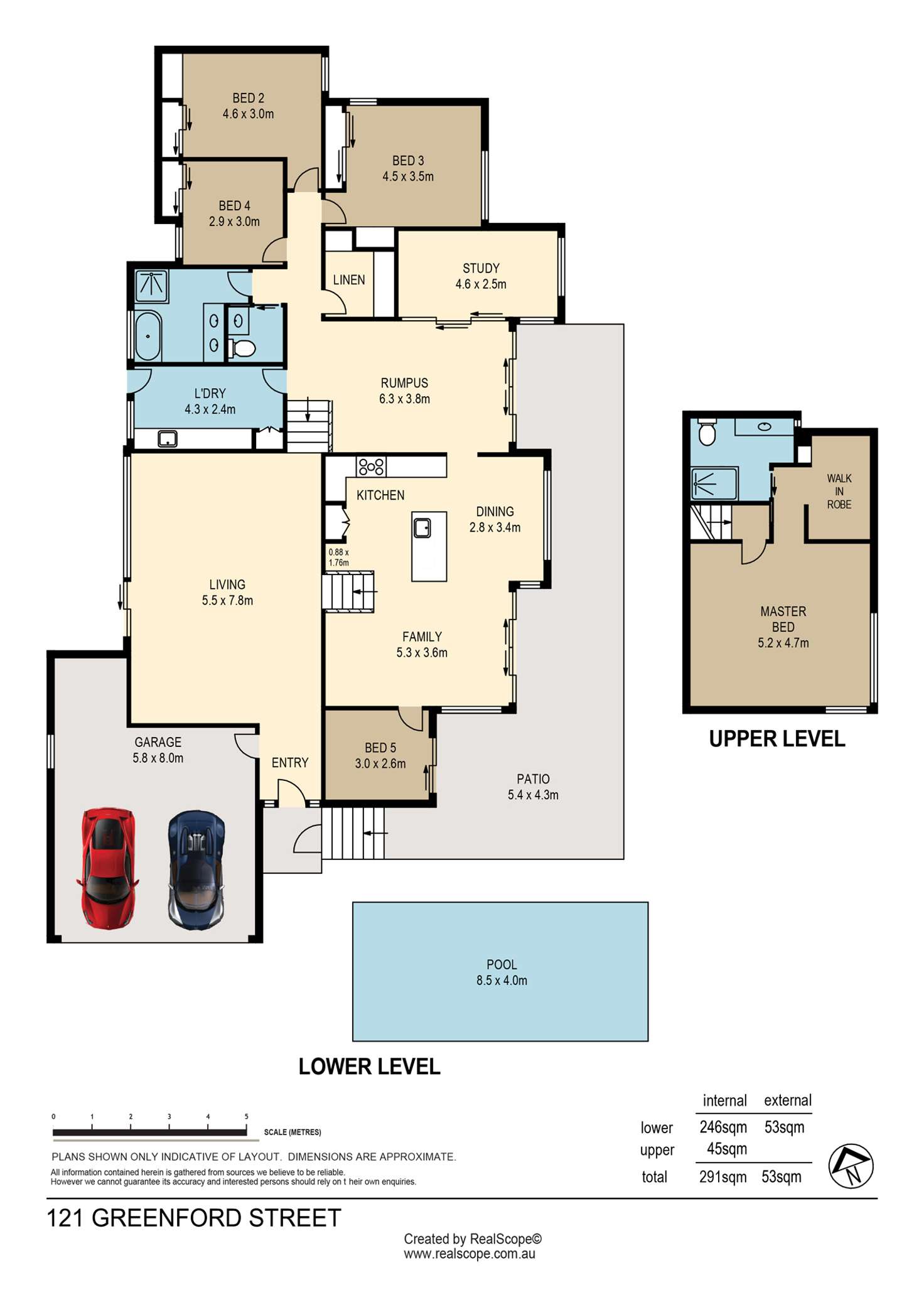 Floorplan of Homely house listing, 121 Greenford Street, Chapel Hill QLD 4069