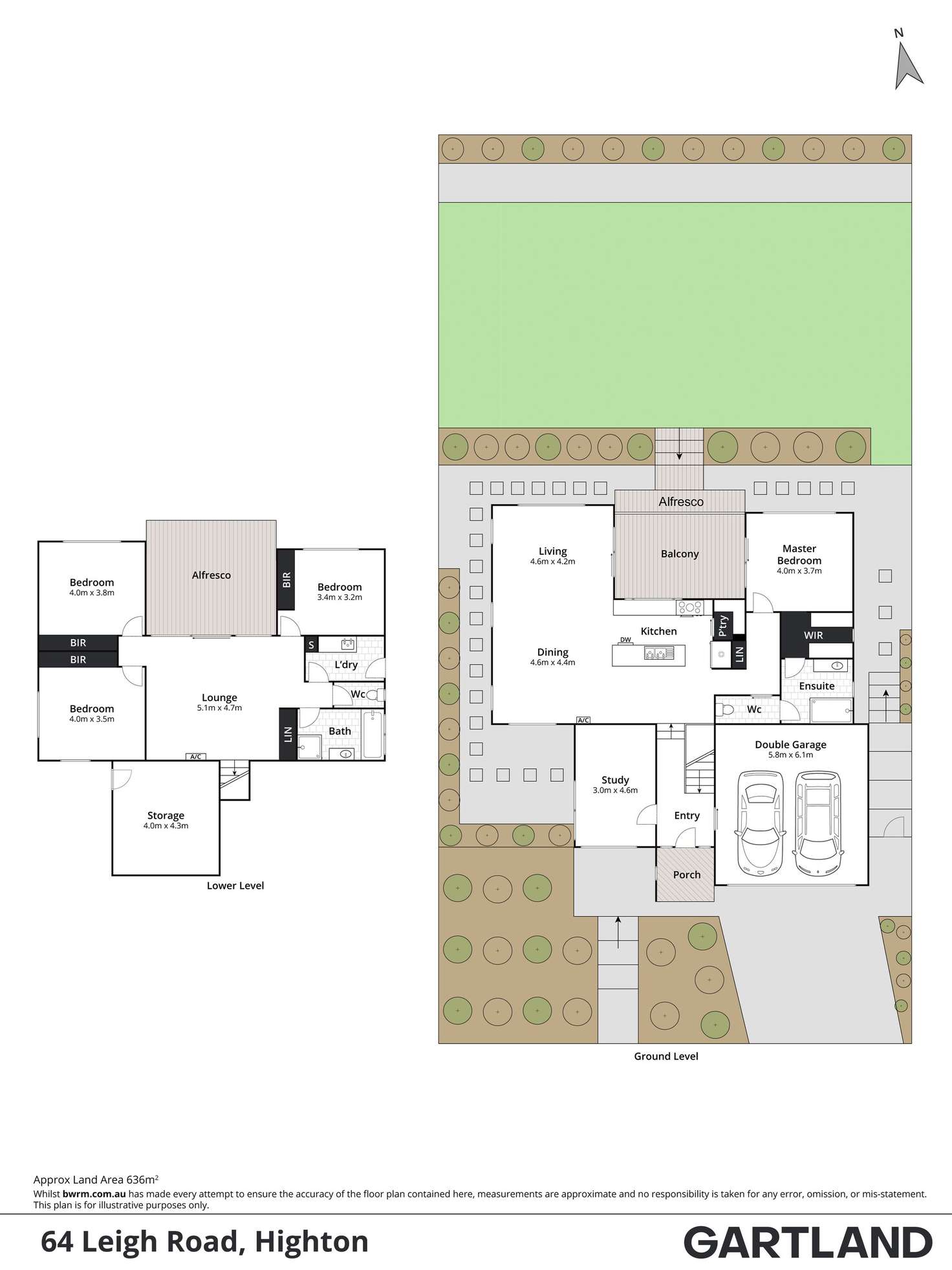 Floorplan of Homely house listing, 64 Leigh Road, Highton VIC 3216