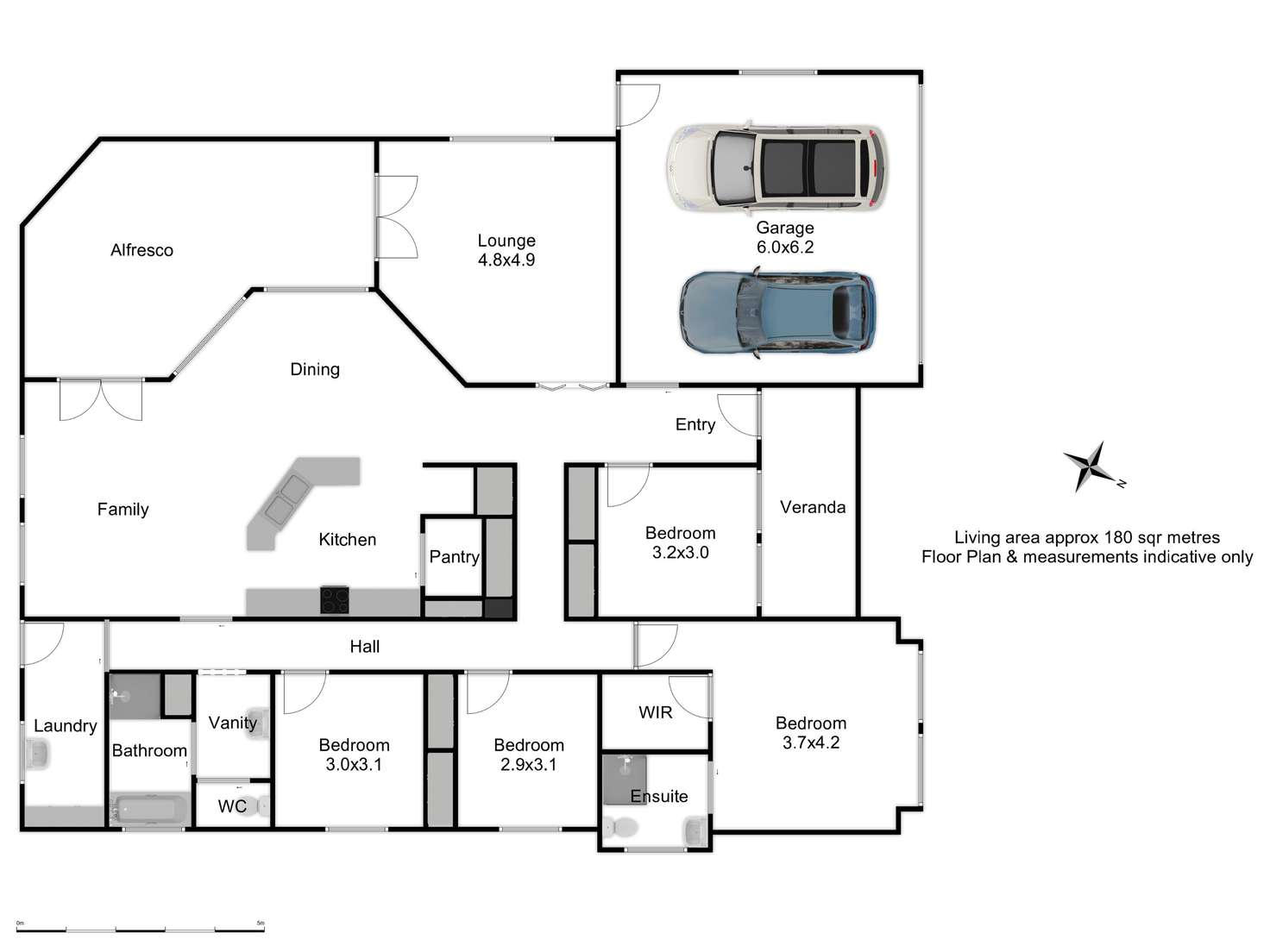 Floorplan of Homely house listing, 21 Roselawn Drive, Orange NSW 2800
