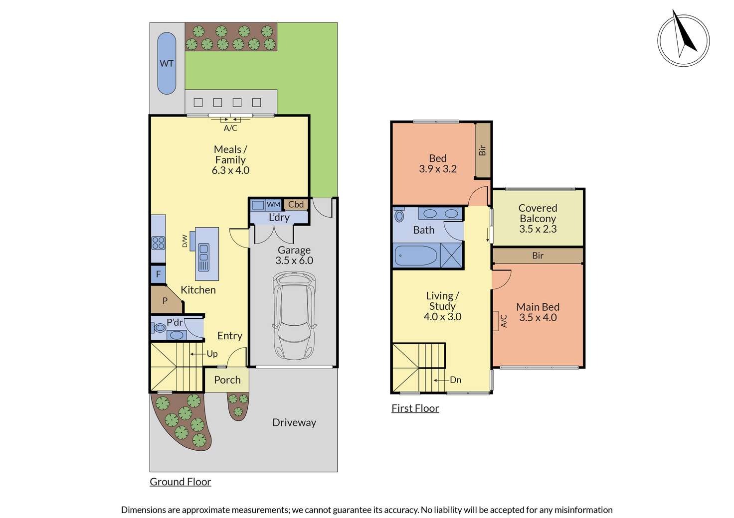 Floorplan of Homely townhouse listing, 4/5 Mossfield Avenue, Ferntree Gully VIC 3156