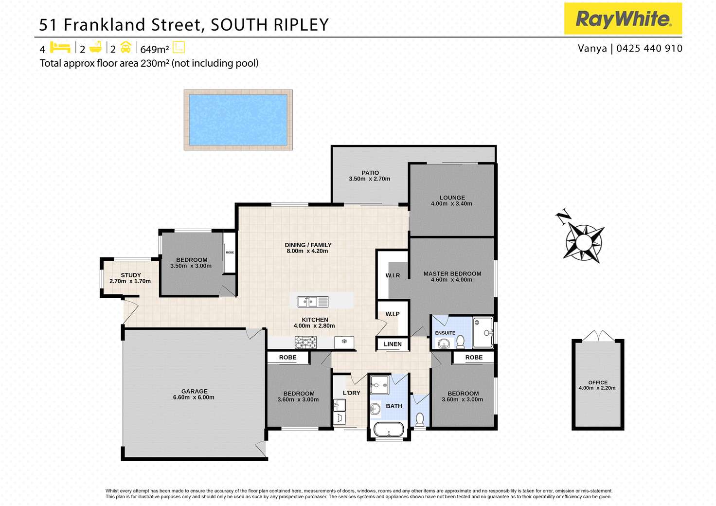 Floorplan of Homely house listing, 51 Frankland Street, South Ripley QLD 4306