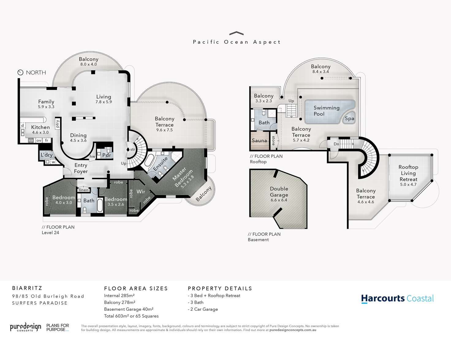 Floorplan of Homely apartment listing, 98/87 Old Burleigh Road, Surfers Paradise QLD 4217