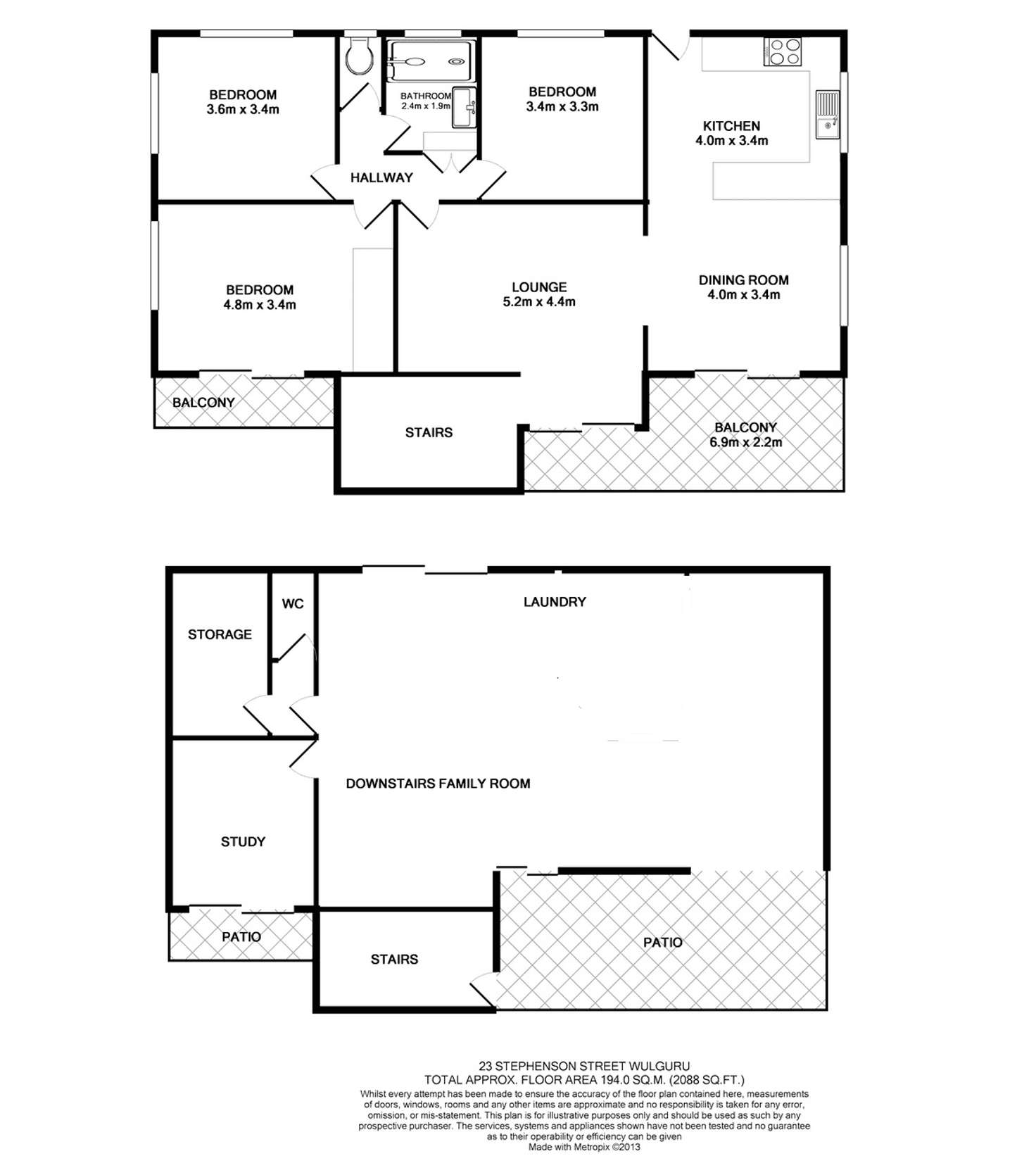 Floorplan of Homely house listing, 1/29 Stephenson Street, Wulguru QLD 4811