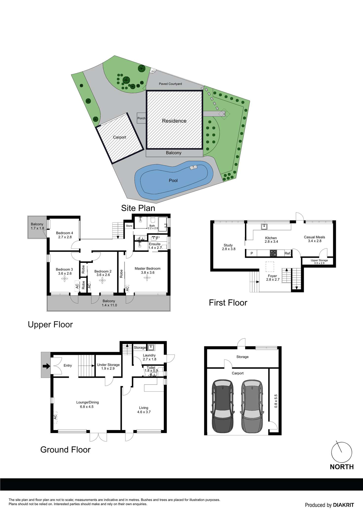 Floorplan of Homely house listing, 10 Boree Place, Westleigh NSW 2120