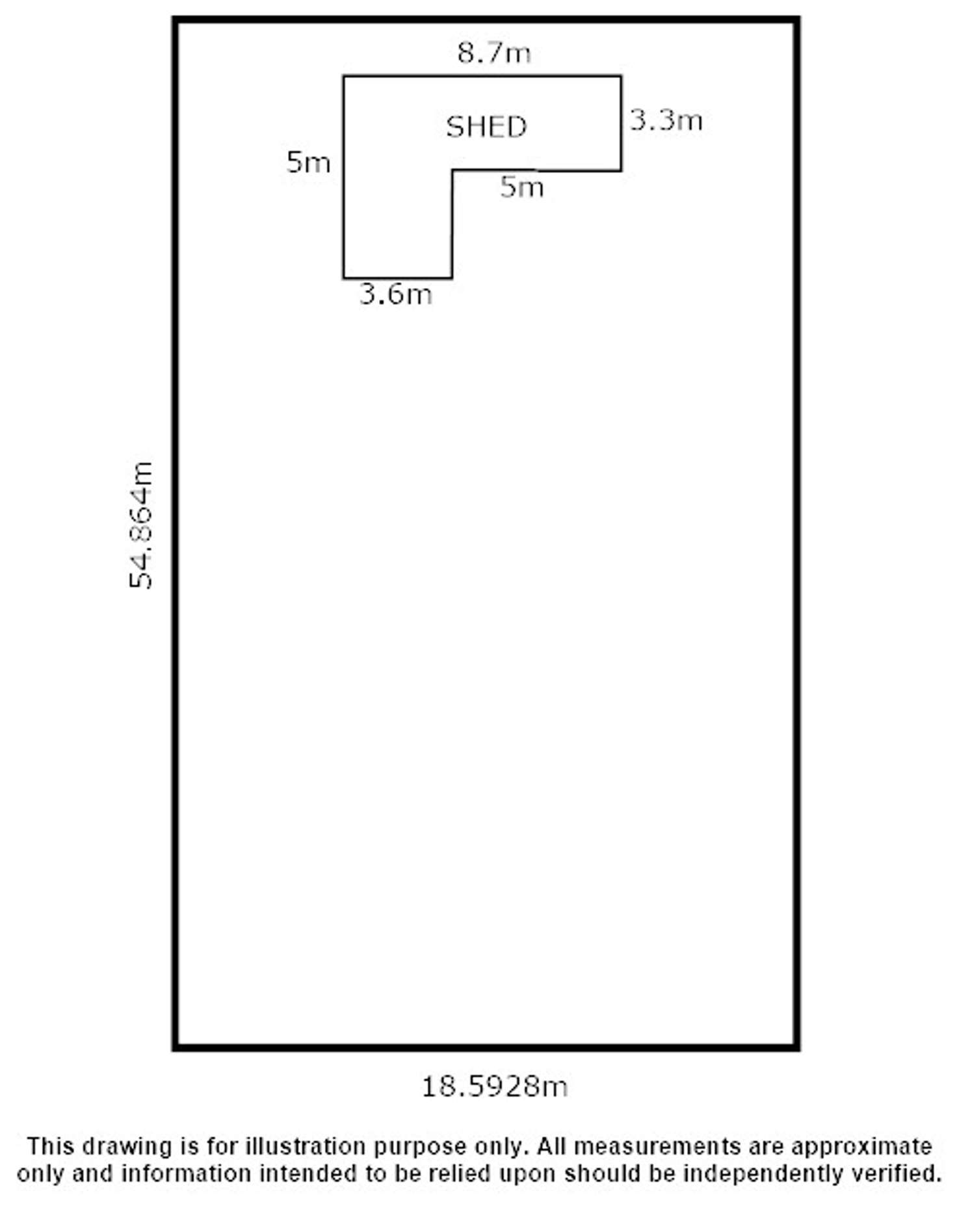 Floorplan of Homely residentialLand listing, 18 First Street, Bordertown SA 5268