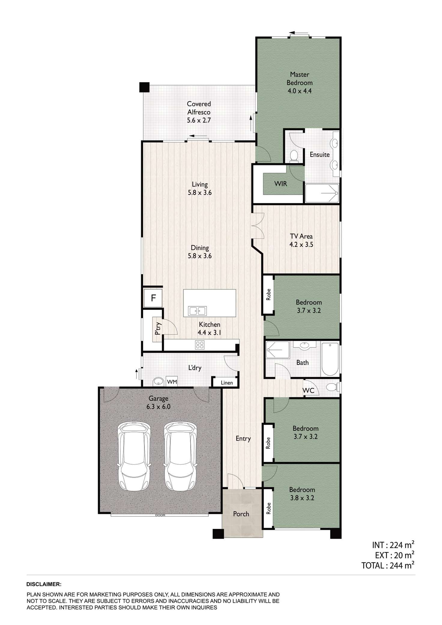 Floorplan of Homely house listing, 10 Harrison Street, North Lakes QLD 4509