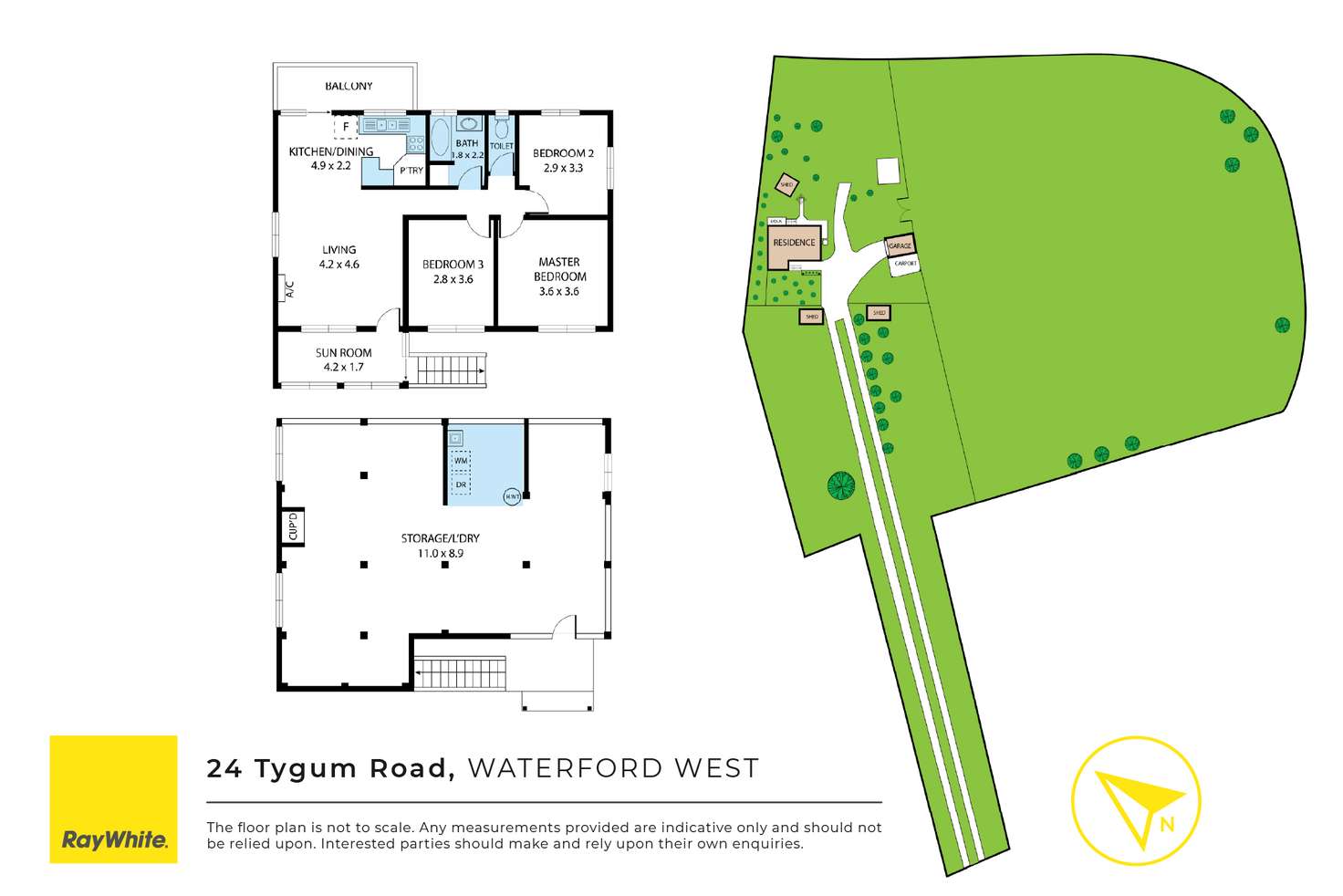 Floorplan of Homely house listing, 24 Tygum Road, Waterford West QLD 4133