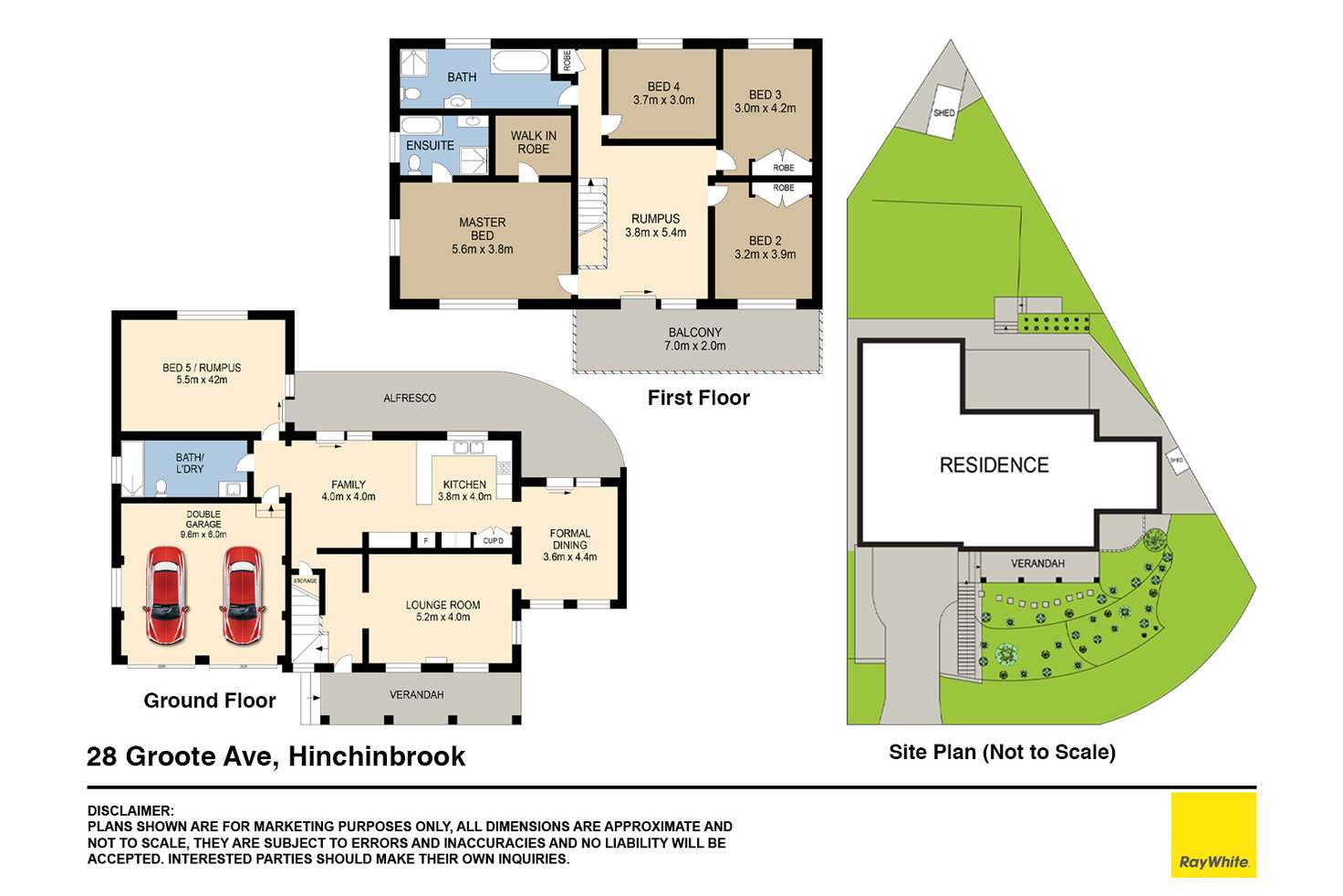 Floorplan of Homely house listing, 28 Groote Avenue, Hinchinbrook NSW 2168