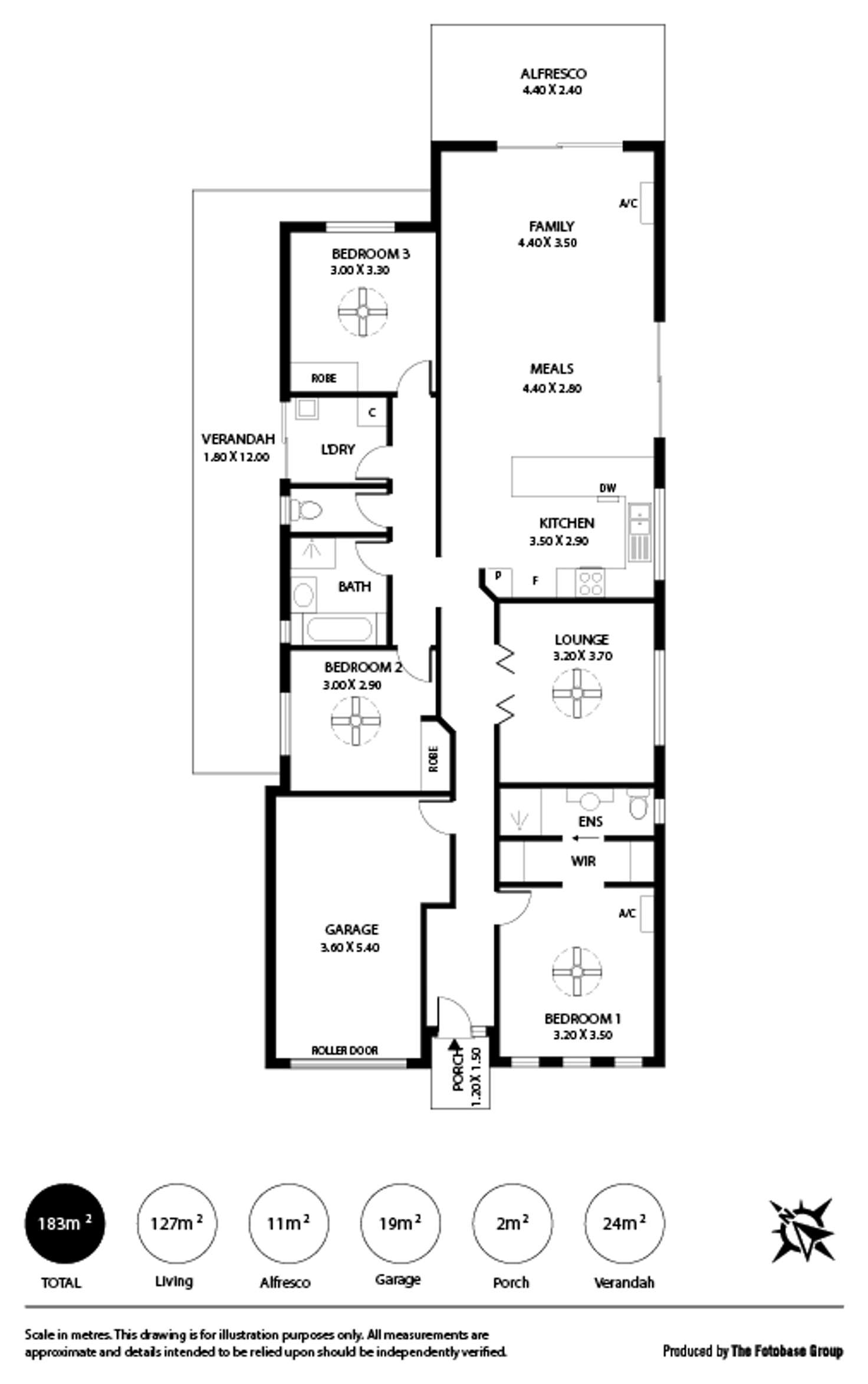 Floorplan of Homely house listing, 10 Carmelina Court, Parafield Gardens SA 5107