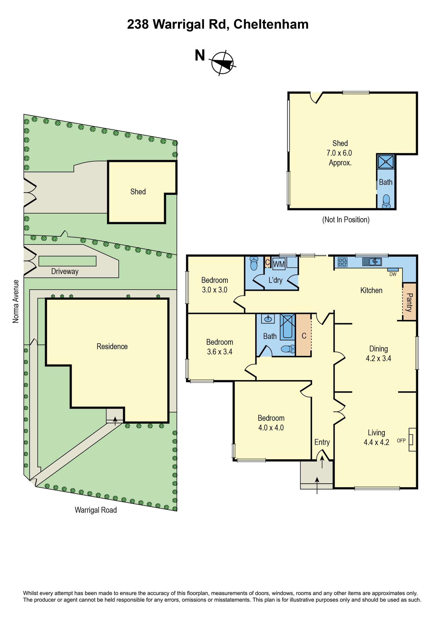 Floorplan of Homely house listing, 238 Warrigal Road, Cheltenham VIC 3192