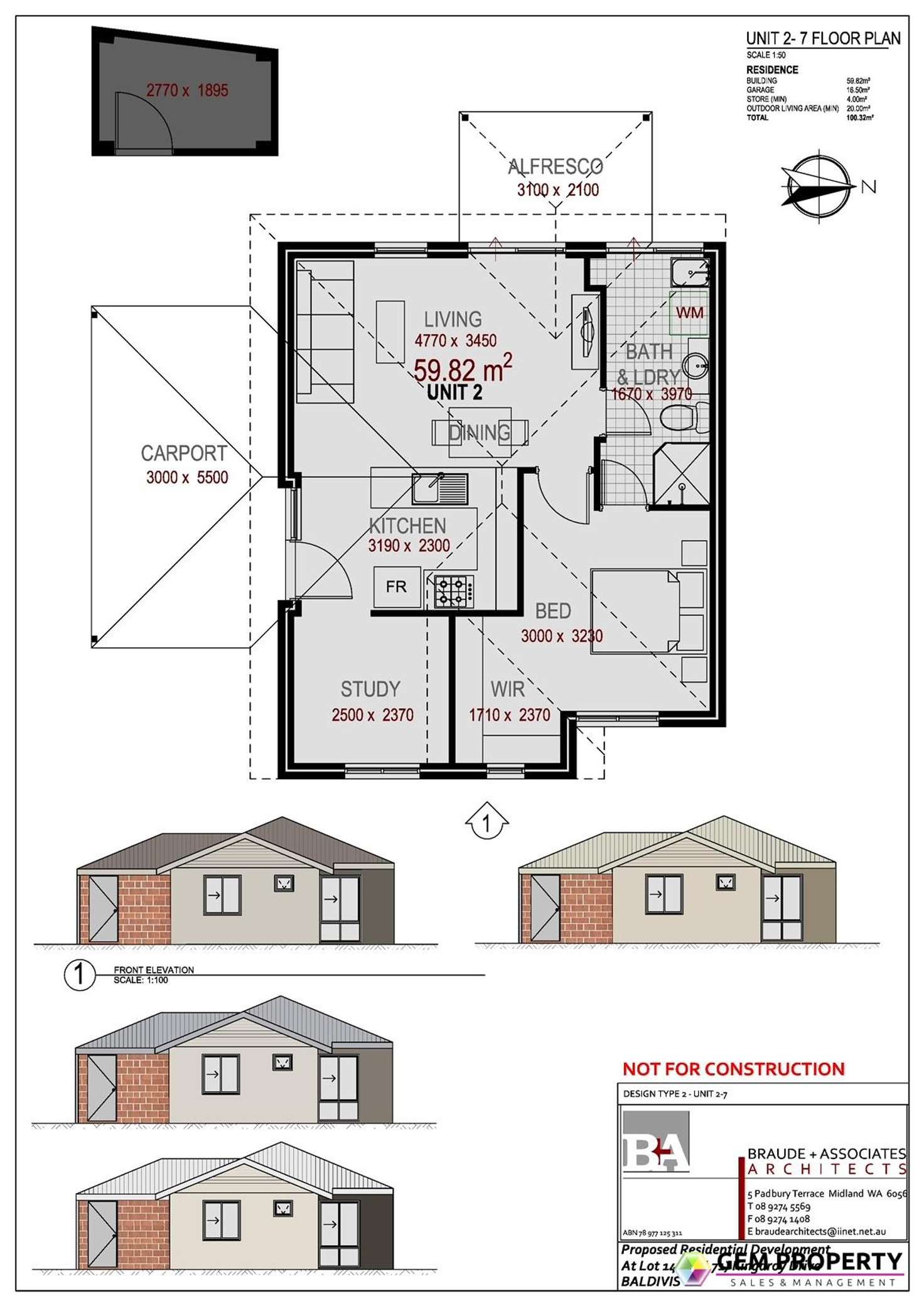 Floorplan of Homely villa listing, 6/71 Kingaroy Drive, Baldivis WA 6171