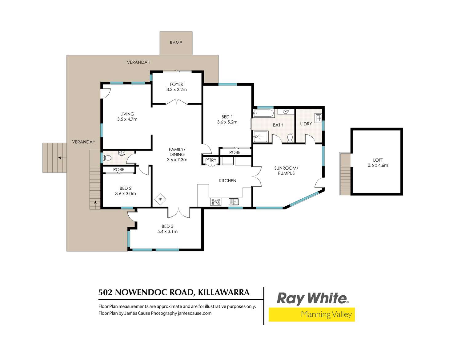 Floorplan of Homely acreageSemiRural listing, 502 Nowendoc Road, Killawarra NSW 2429