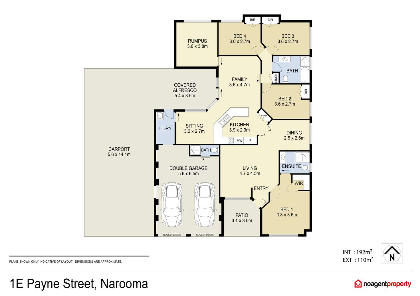 Floorplan of Homely house listing, 13 Fuller Lane, Narooma NSW 2546