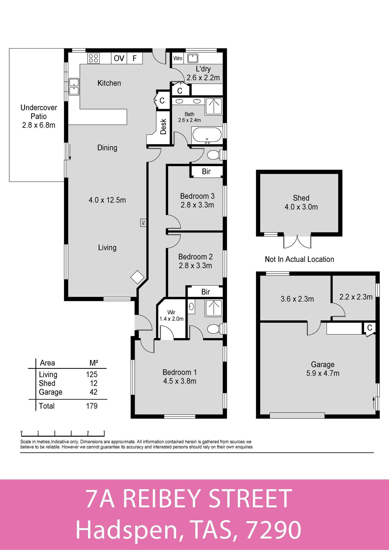 Floorplan of Homely house listing, 7A Reibey Street, Hadspen TAS 7290