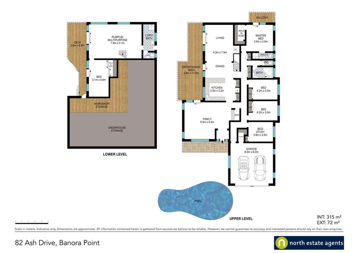 Floorplan of Homely house listing, 82 Ash Drive, Banora Point NSW 2486