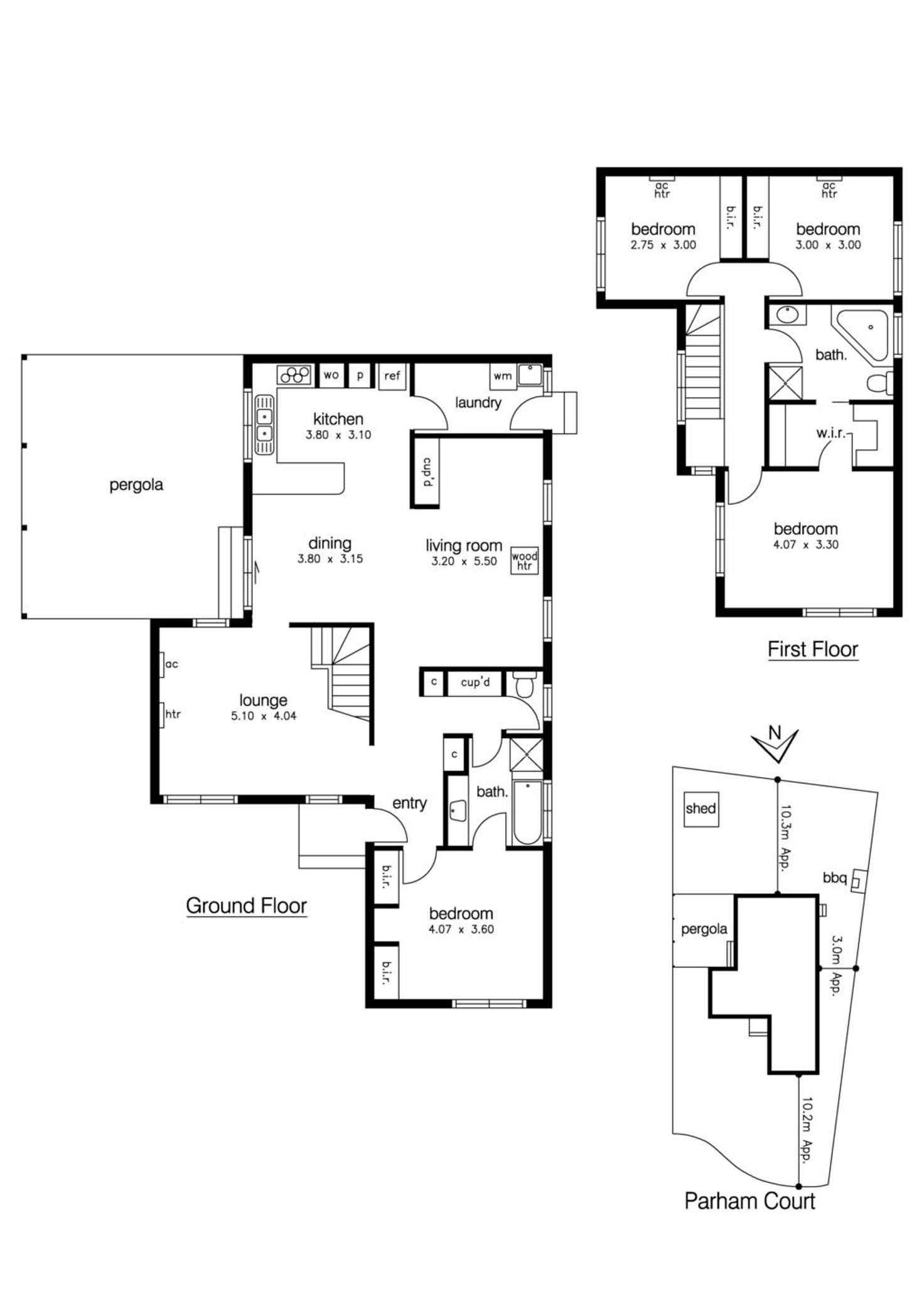 Floorplan of Homely house listing, 7 Parham Court, Altona Meadows VIC 3028