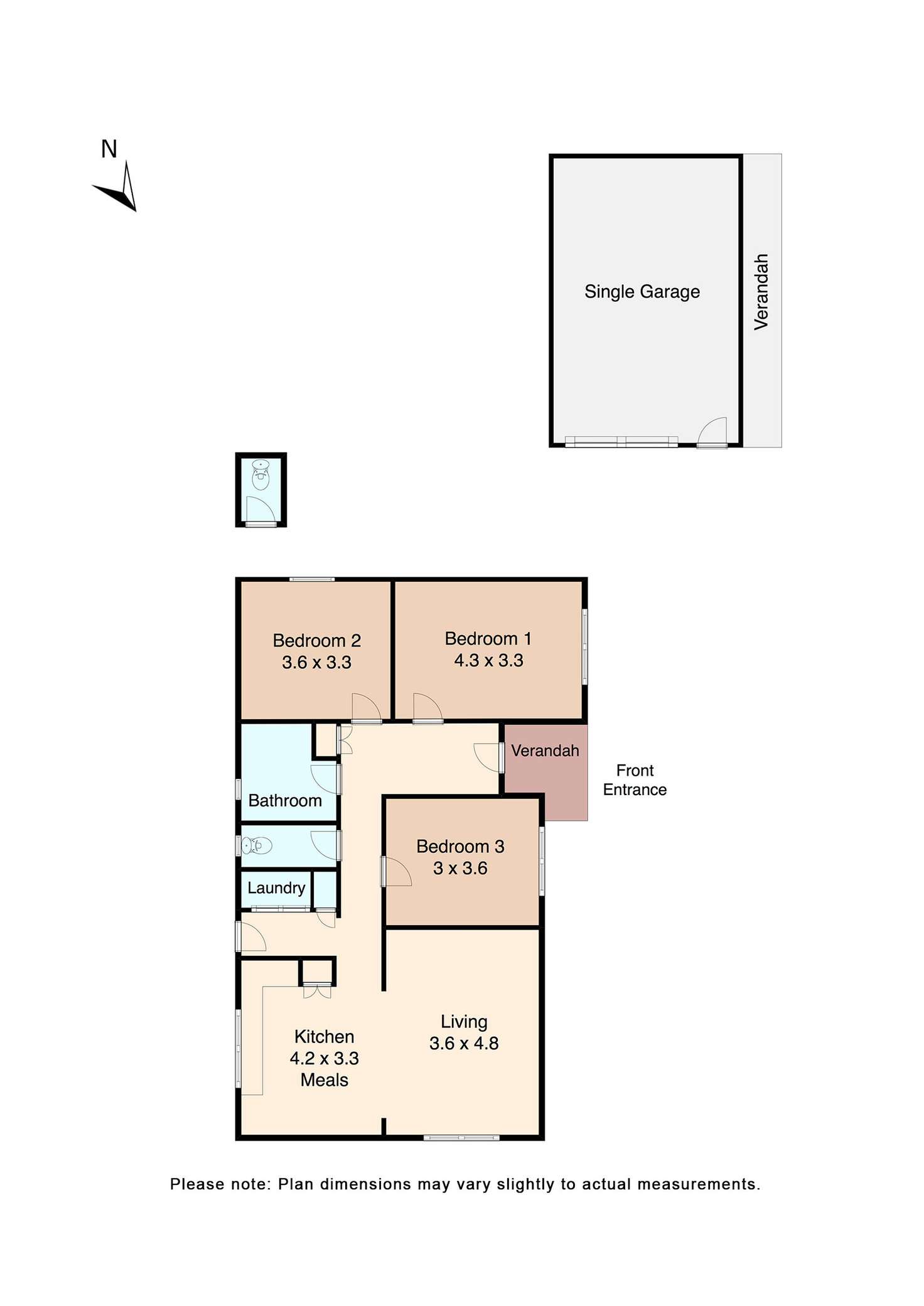 Floorplan of Homely house listing, 826 Eureka Street, Ballarat East VIC 3350