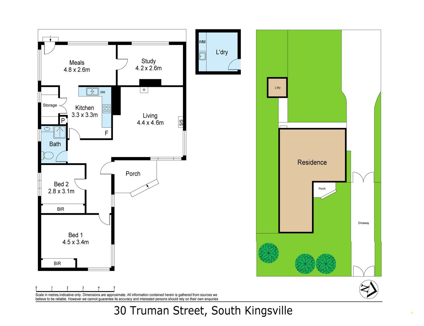 Floorplan of Homely house listing, 30 Truman Street, South Kingsville VIC 3015