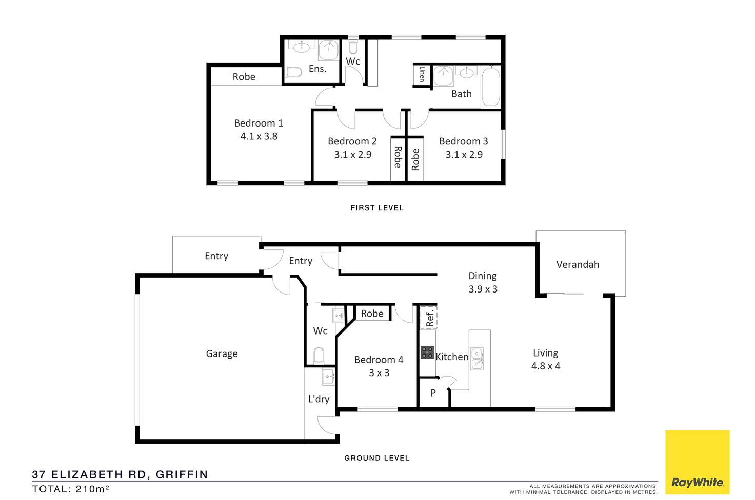 Floorplan of Homely house listing, 37 Elizabeth Road, Griffin QLD 4503