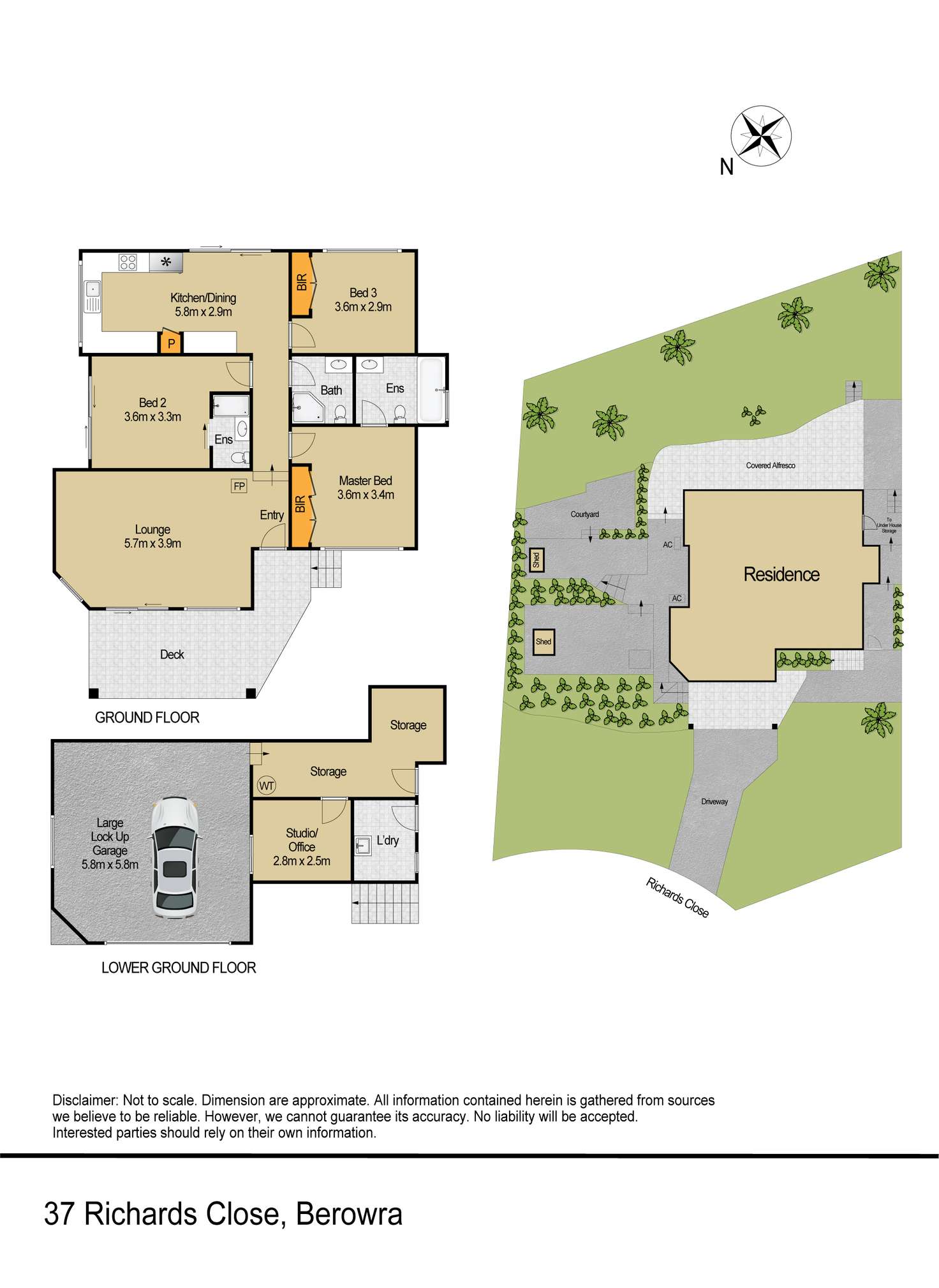 Floorplan of Homely house listing, 37 Richards Close, Berowra NSW 2081