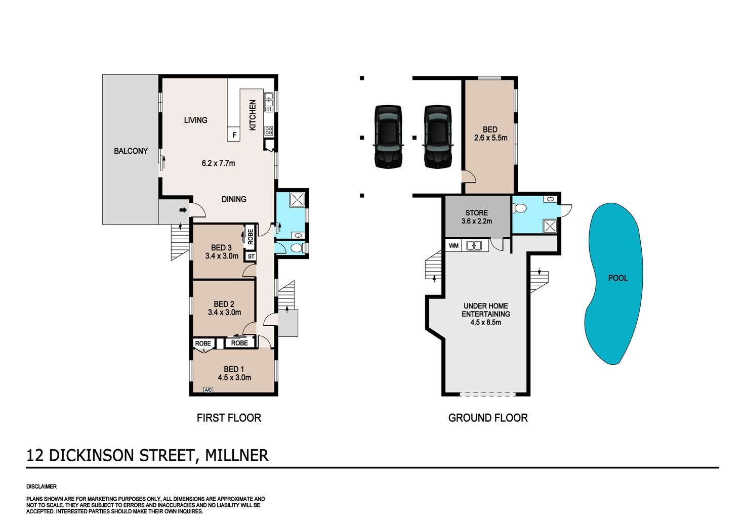 Floorplan of Homely house listing, 12 Dickinson Street, Millner NT 810