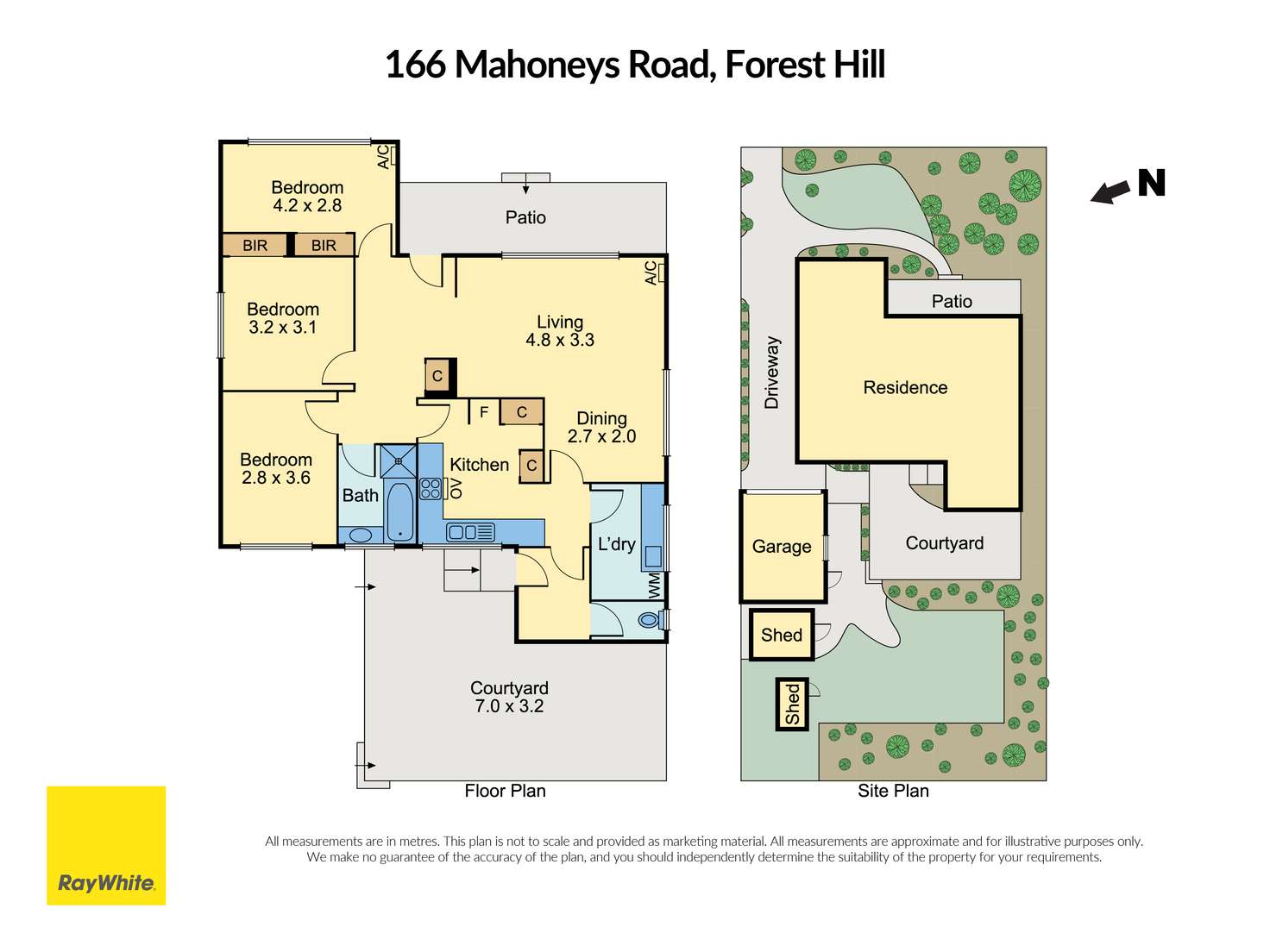 Floorplan of Homely house listing, 166 Mahoneys Road, Forest Hill VIC 3131