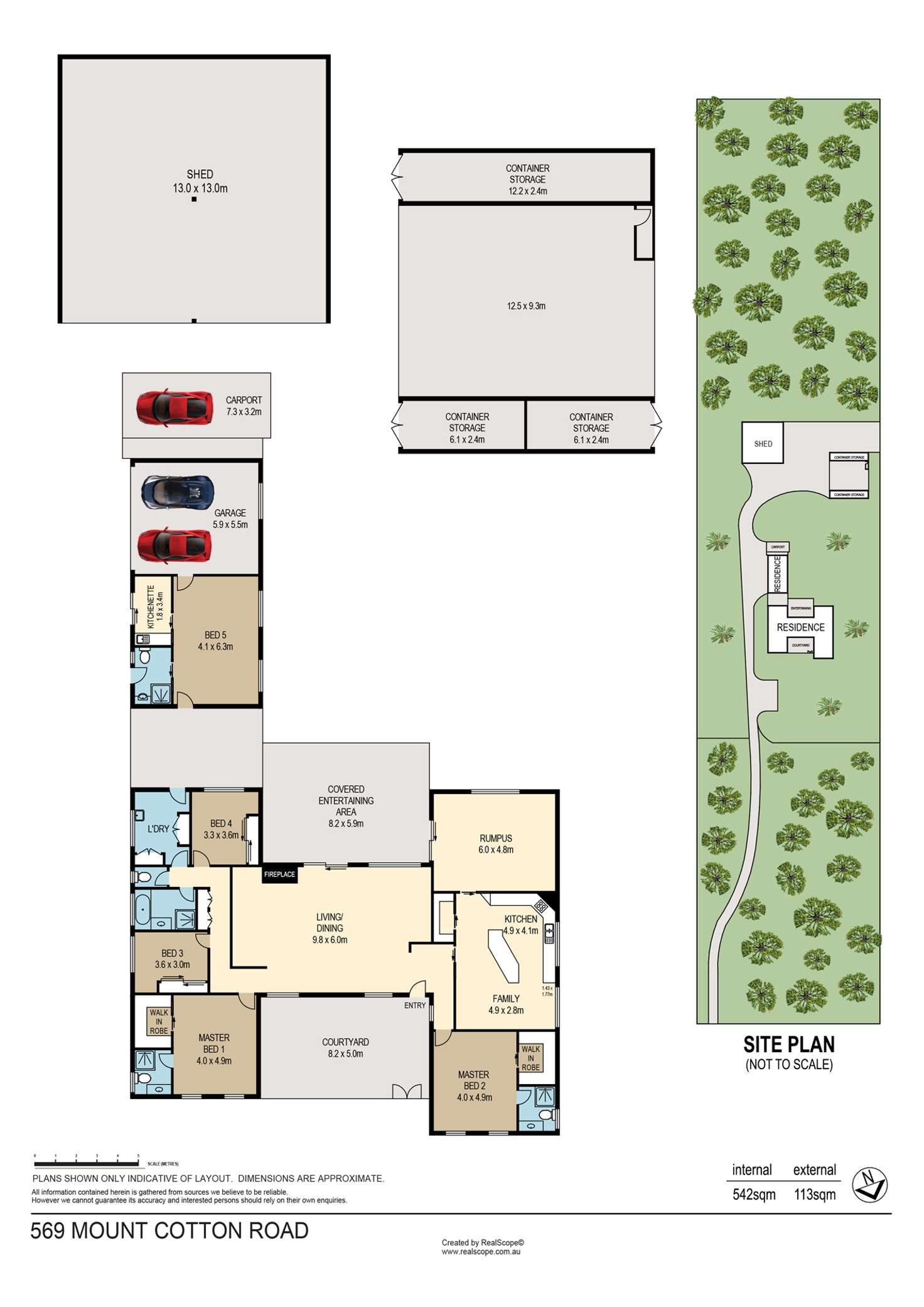 Floorplan of Homely house listing, 569 Mount Cotton Road, Sheldon QLD 4157