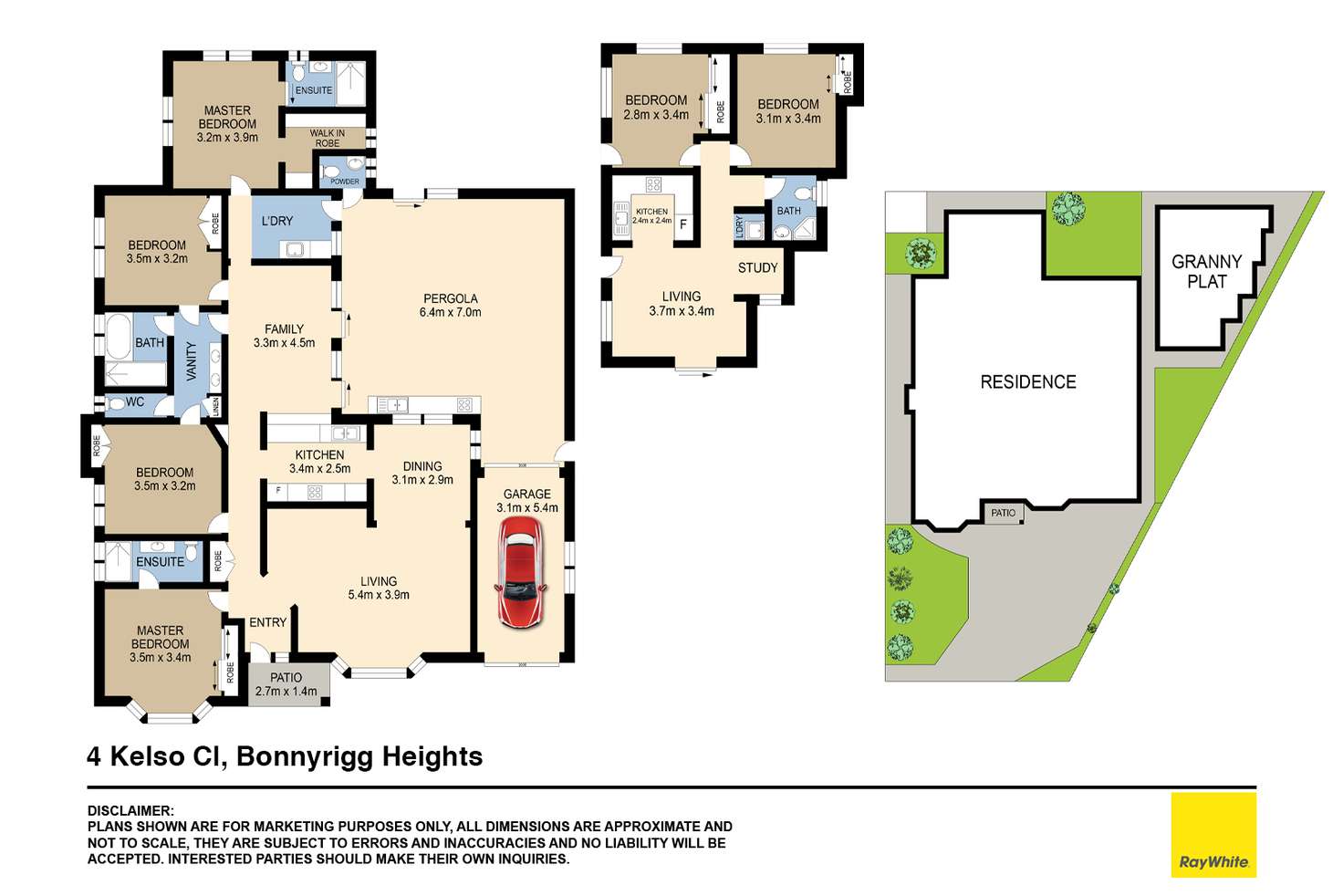 Floorplan of Homely house listing, 4 Kelso Close, Bonnyrigg Heights NSW 2177