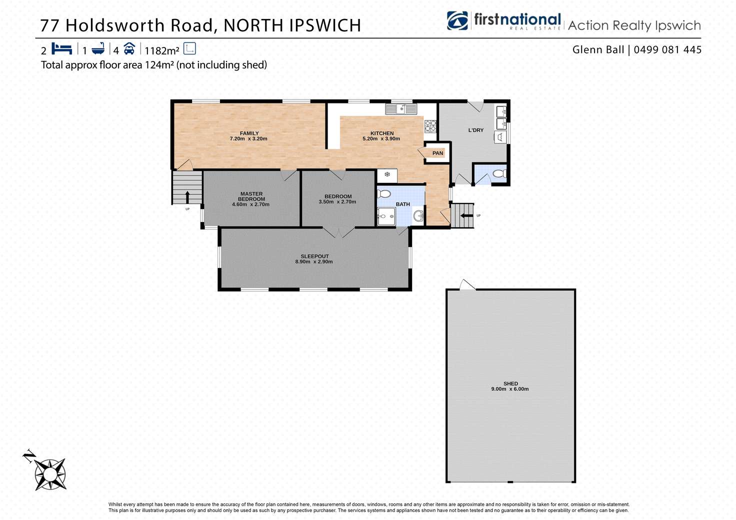 Floorplan of Homely house listing, 77 Holdsworth Road, North Ipswich QLD 4305