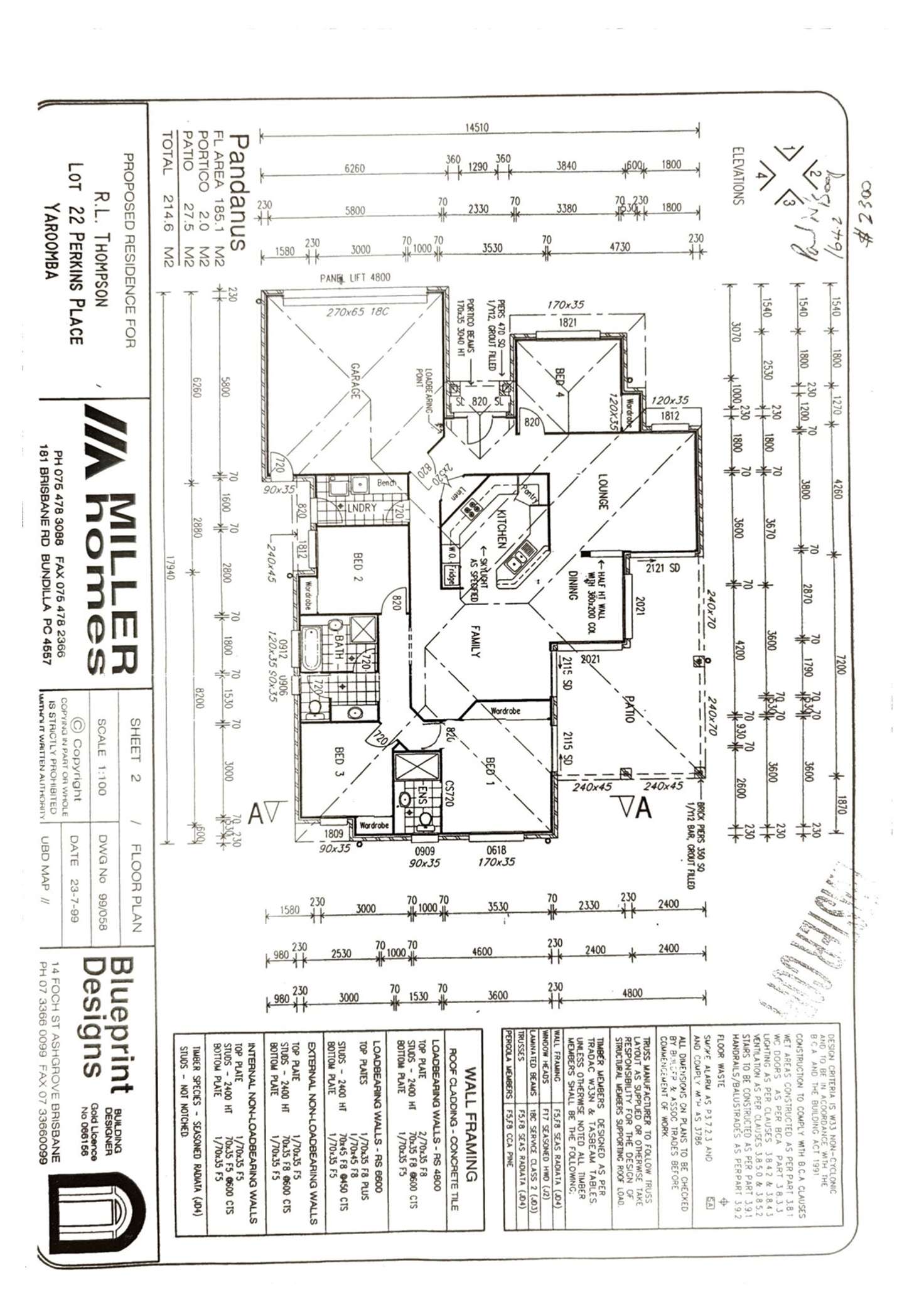 Floorplan of Homely house listing, 10 Perkins Place, Yaroomba QLD 4573