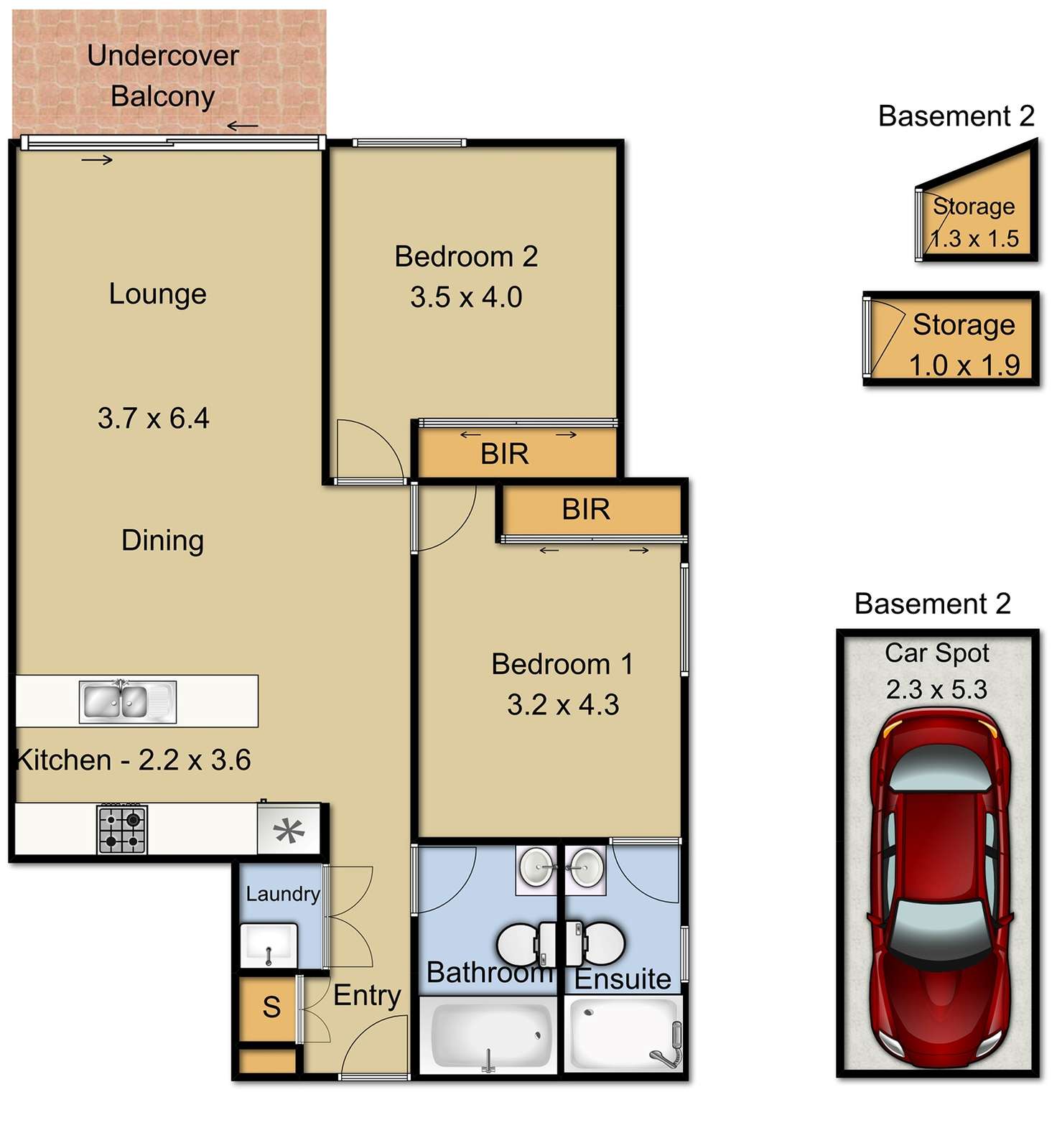 Floorplan of Homely unit listing, 25/3-17 Queen Street, Campbelltown NSW 2560