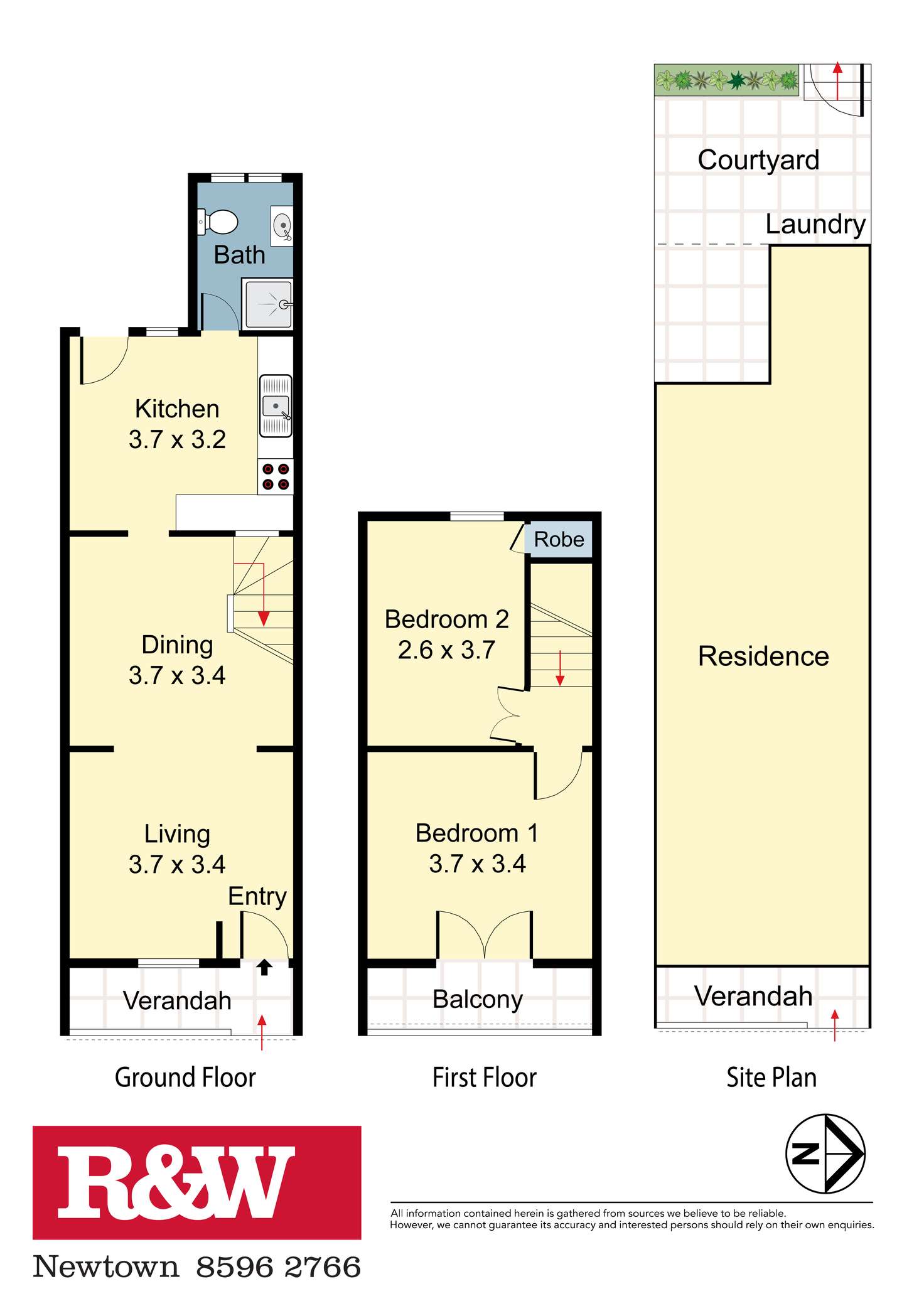 Floorplan of Homely house listing, 17 Amy Street, Erskineville NSW 2043