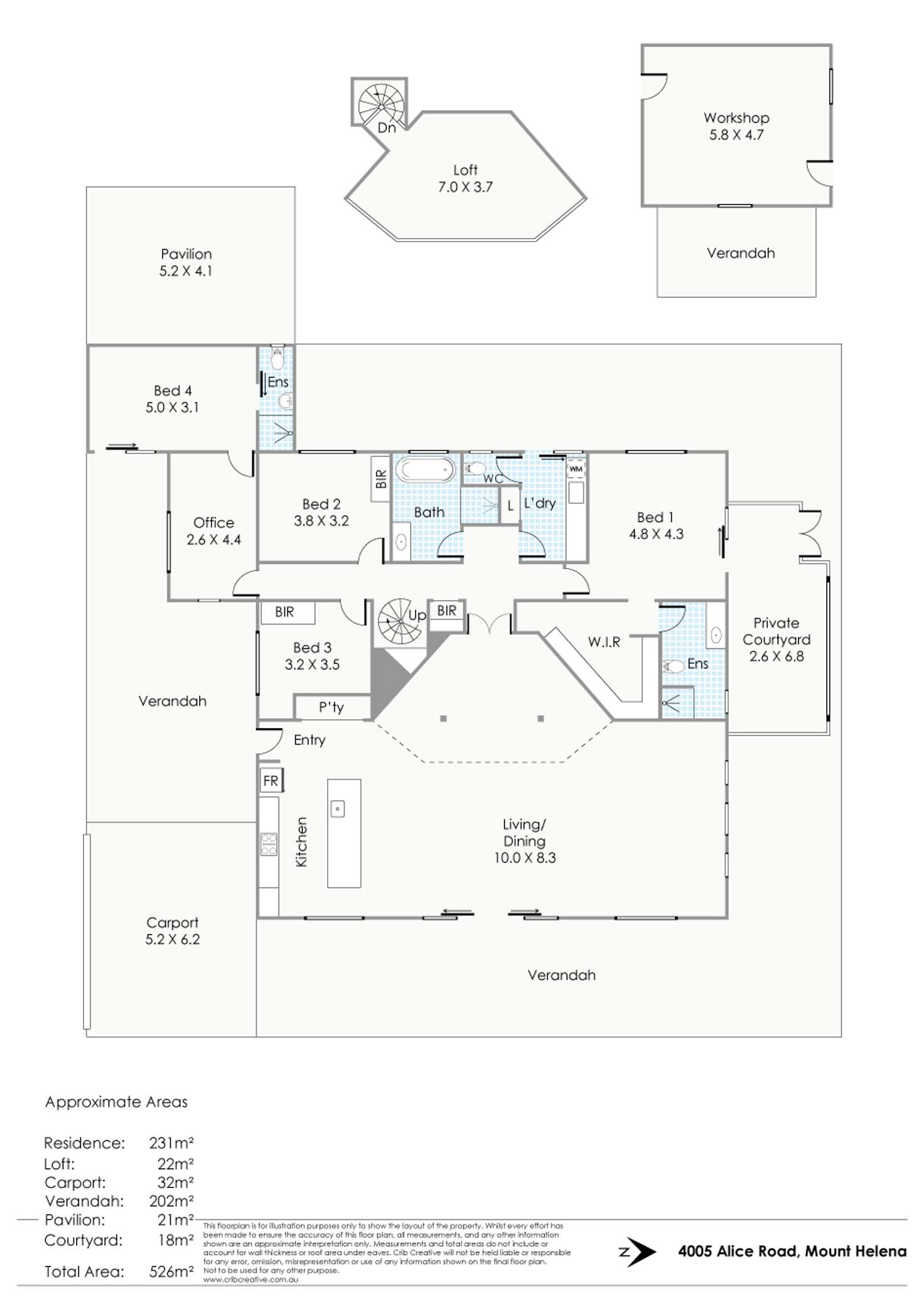 Floorplan of Homely house listing, 4005 Alice Road, Mount Helena WA 6082