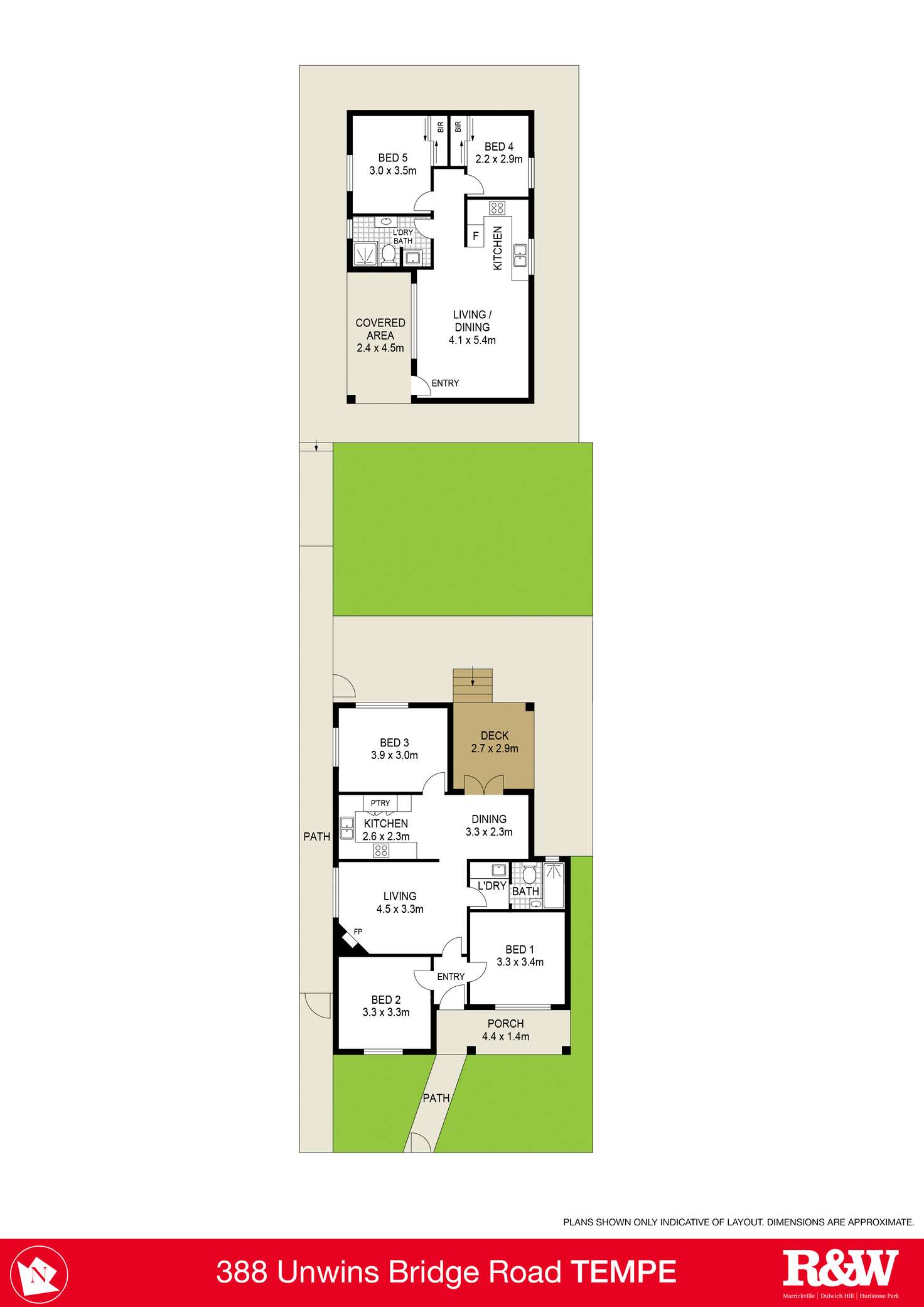 Floorplan of Homely house listing, 388 Unwins Bridge Road, Tempe NSW 2044