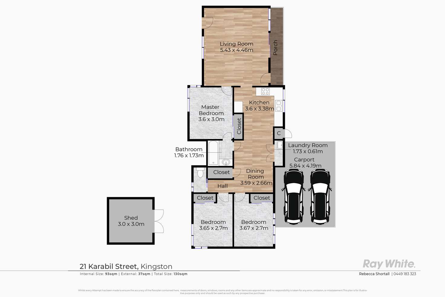 Floorplan of Homely house listing, 21 Karabil Street, Kingston QLD 4114