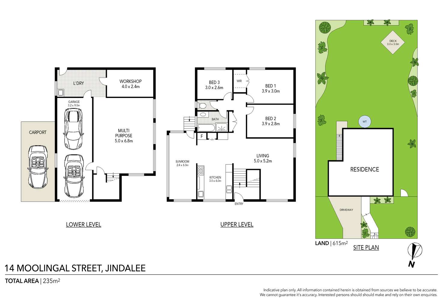 Floorplan of Homely house listing, 14 Moolingal Street, Jindalee QLD 4074