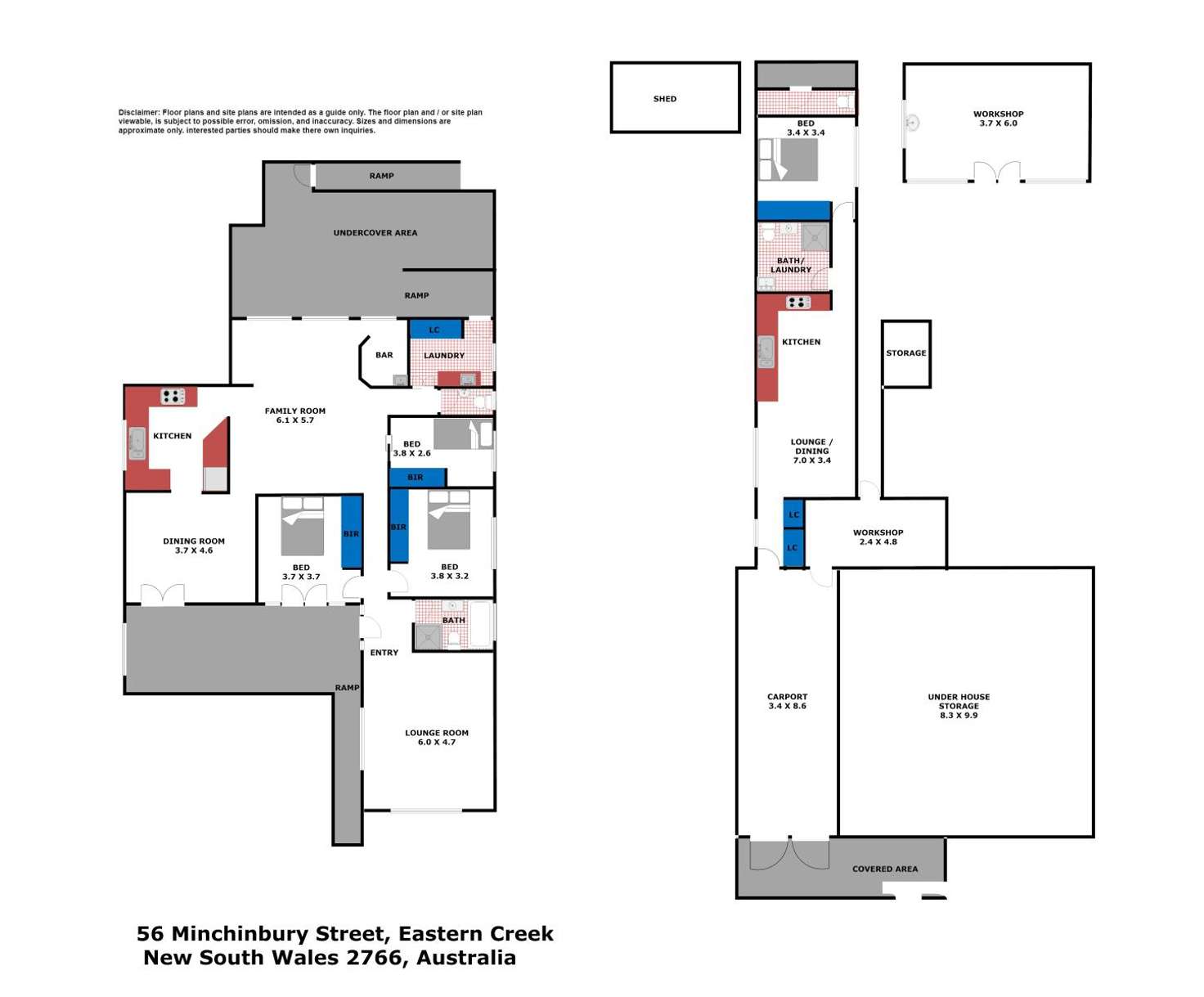 Floorplan of Homely house listing, 56 Minchinbury Street, Eastern Creek NSW 2766