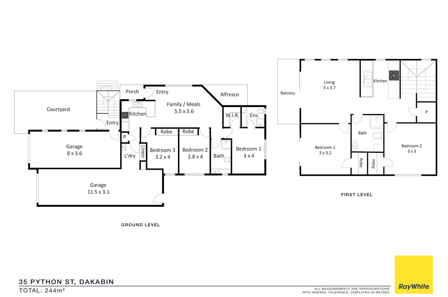 Floorplan of Homely house listing, 35 Python Street, Dakabin QLD 4503