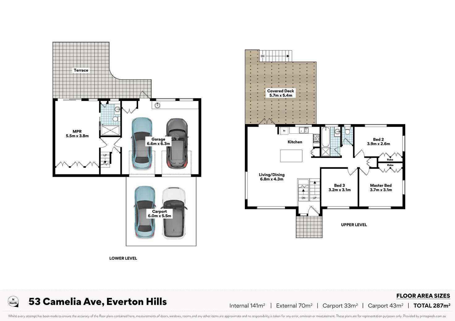 Floorplan of Homely house listing, 53 Camelia Avenue, Everton Hills QLD 4053