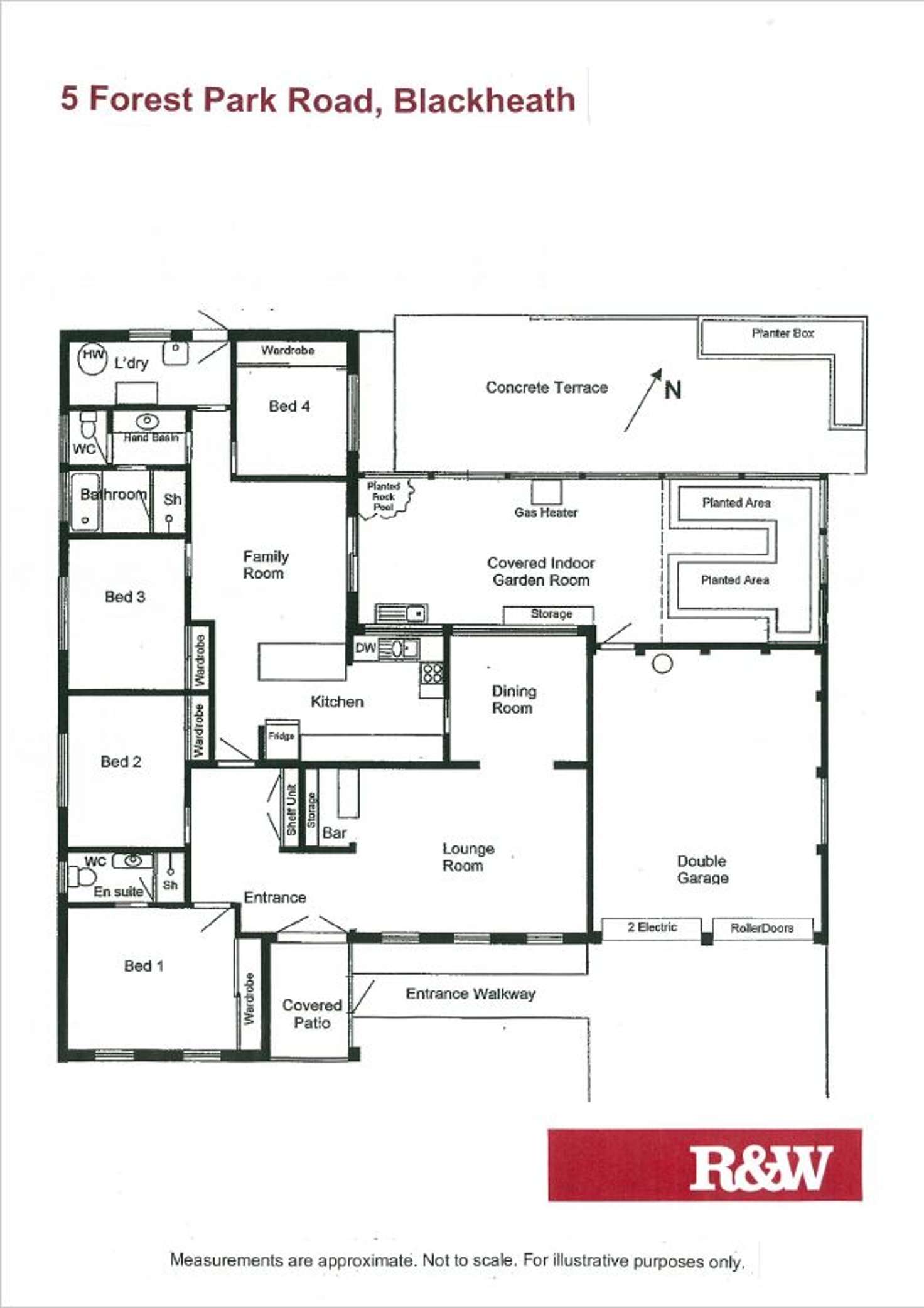 Floorplan of Homely house listing, 5 Forest Park Road, Blackheath NSW 2785