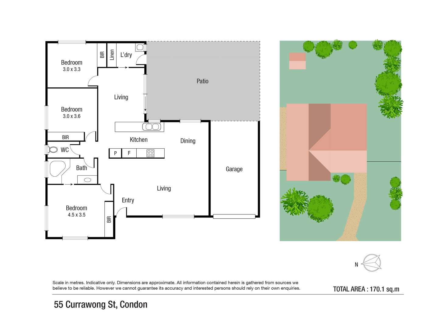 Floorplan of Homely house listing, 55 Currawong Street, Condon QLD 4815