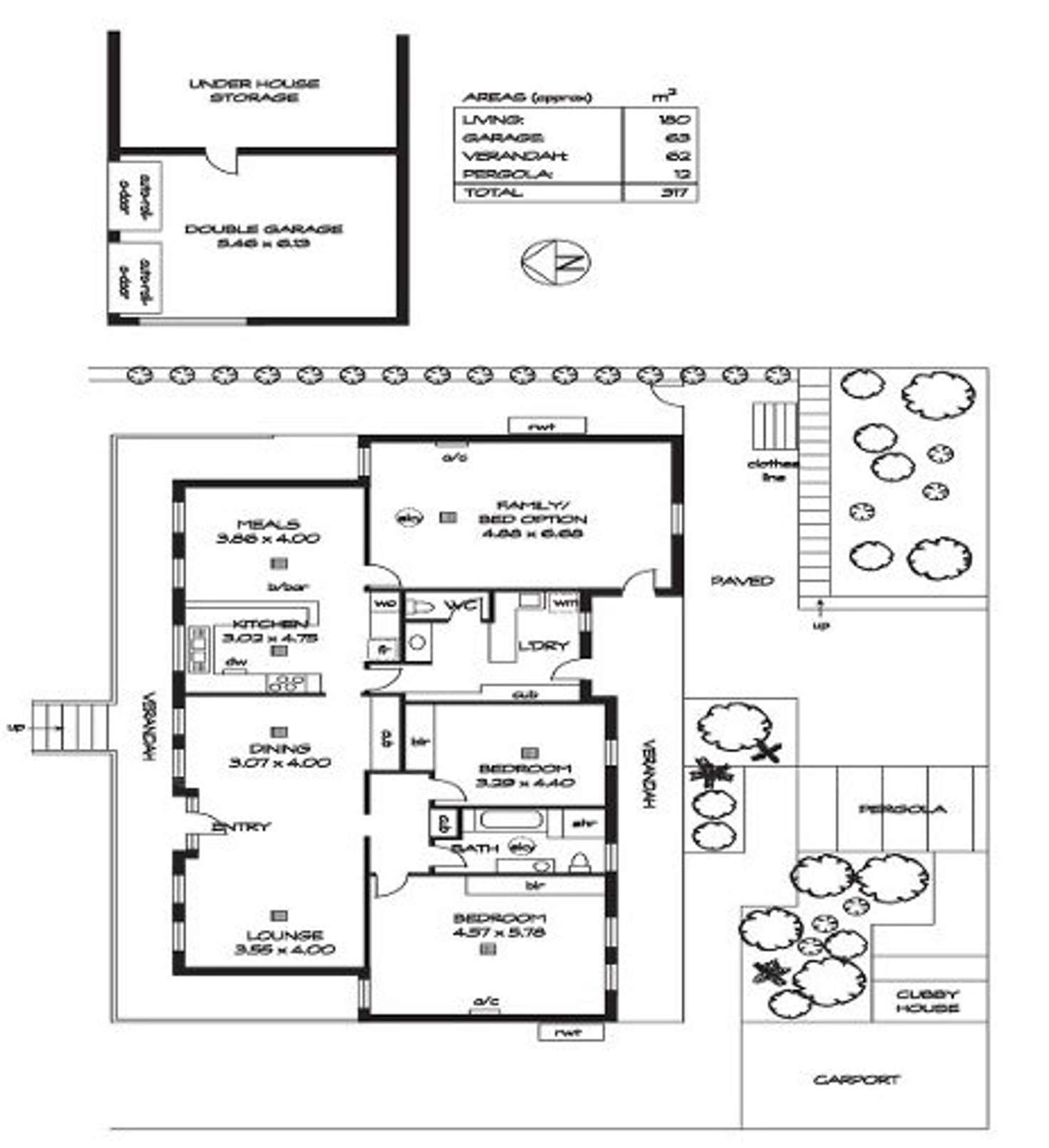 Floorplan of Homely house listing, 75 Birksgate Drive, Urrbrae SA 5064