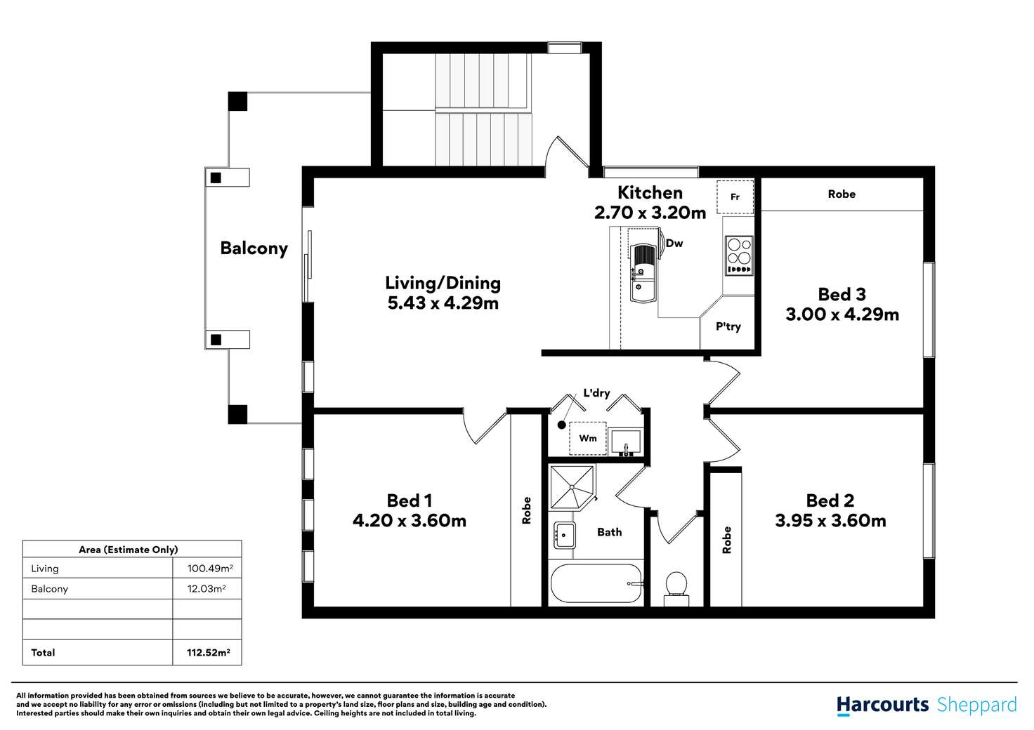 Floorplan of Homely unit listing, 2/21 The Avenue, Athol Park SA 5012