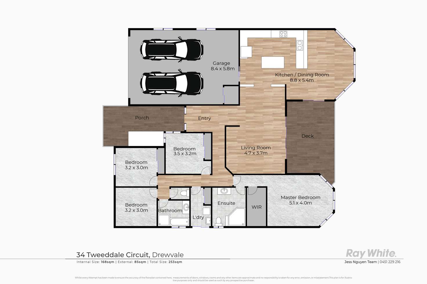 Floorplan of Homely house listing, 34 Tweeddale Circuit, Drewvale QLD 4116