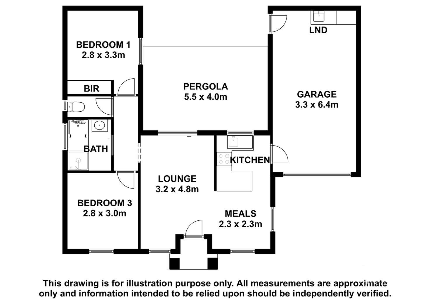 Floorplan of Homely house listing, 6/184 Jubilee Highway West, Mount Gambier SA 5290