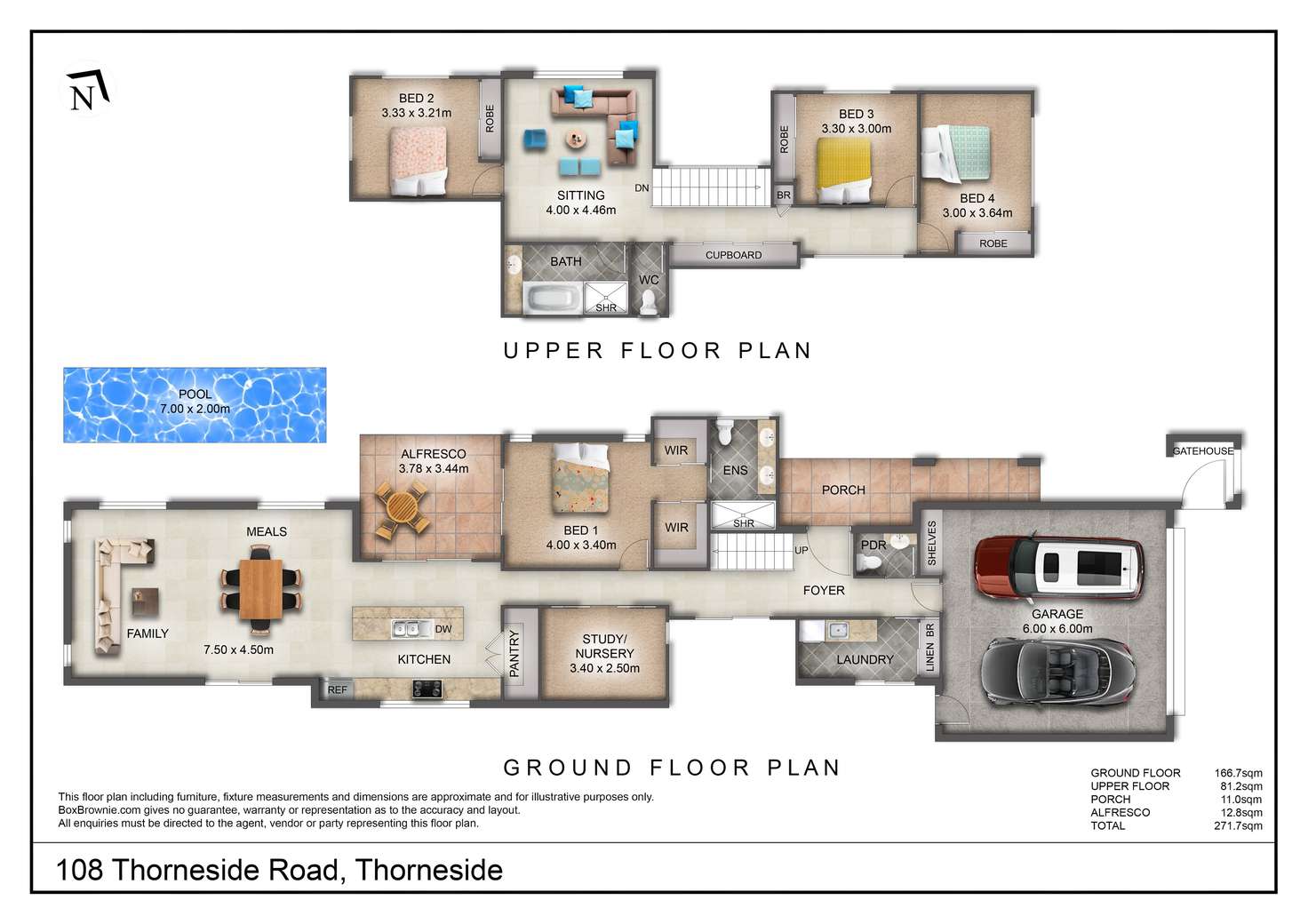 Floorplan of Homely house listing, 108 Thorneside Road, Thorneside QLD 4158