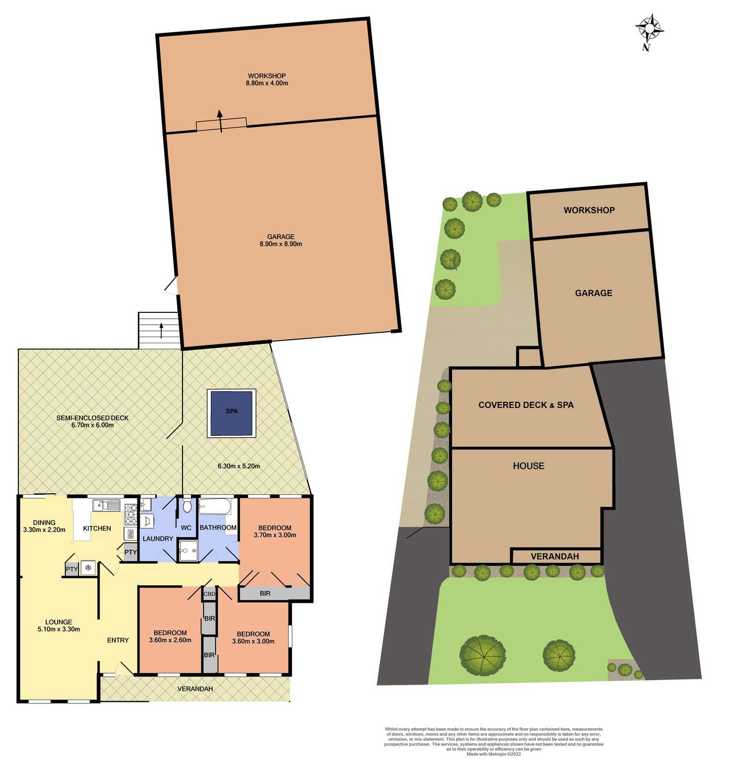 Floorplan of Homely house listing, 24 Tamboon Drive, Rowville VIC 3178
