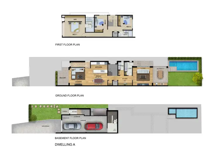 Floorplan of Homely house listing, 66A Hume Road, Cronulla NSW 2230