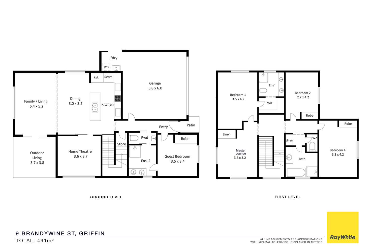 Floorplan of Homely house listing, 9 Brandywine Street, Griffin QLD 4503